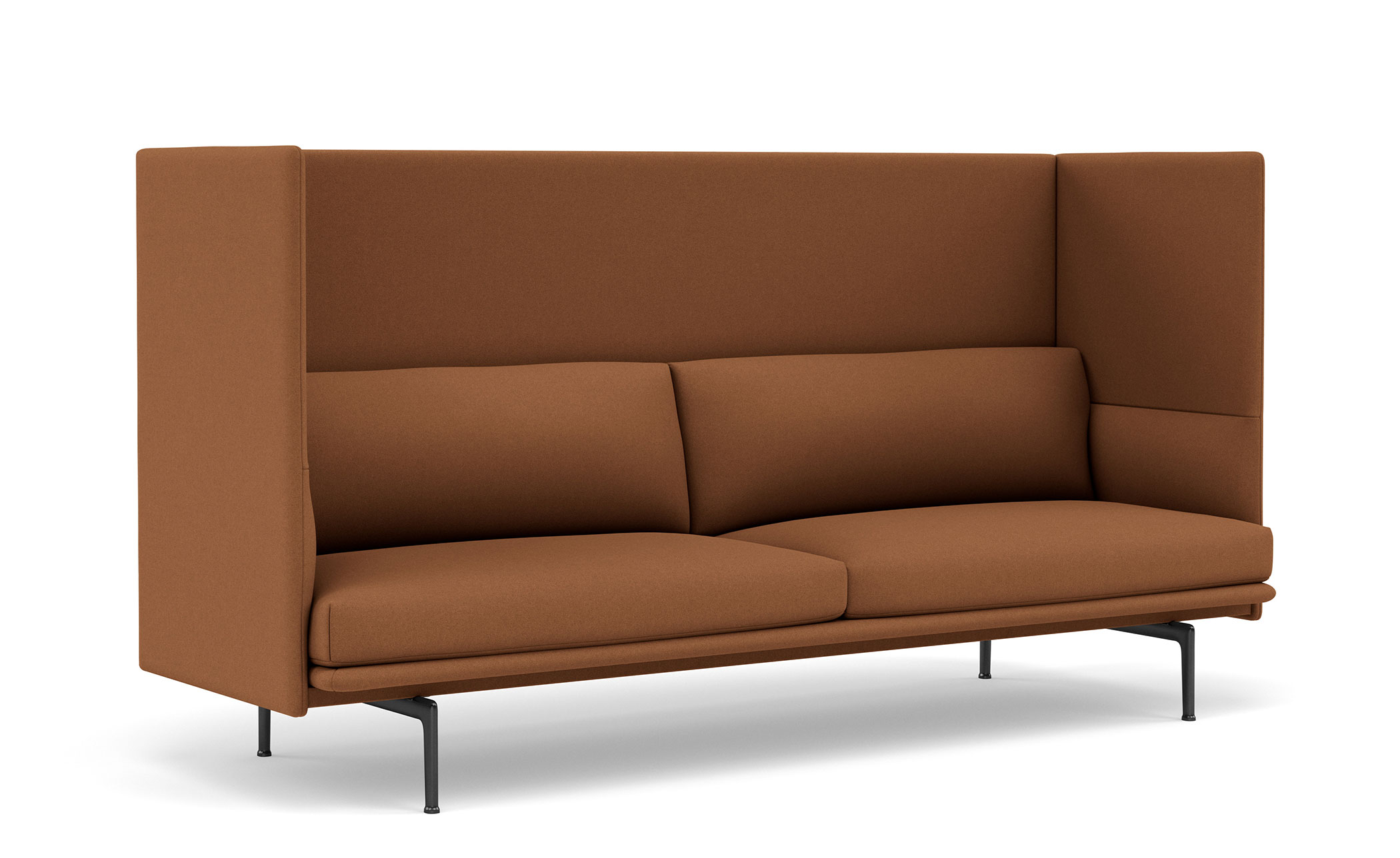 outline highback sofa 3 seater