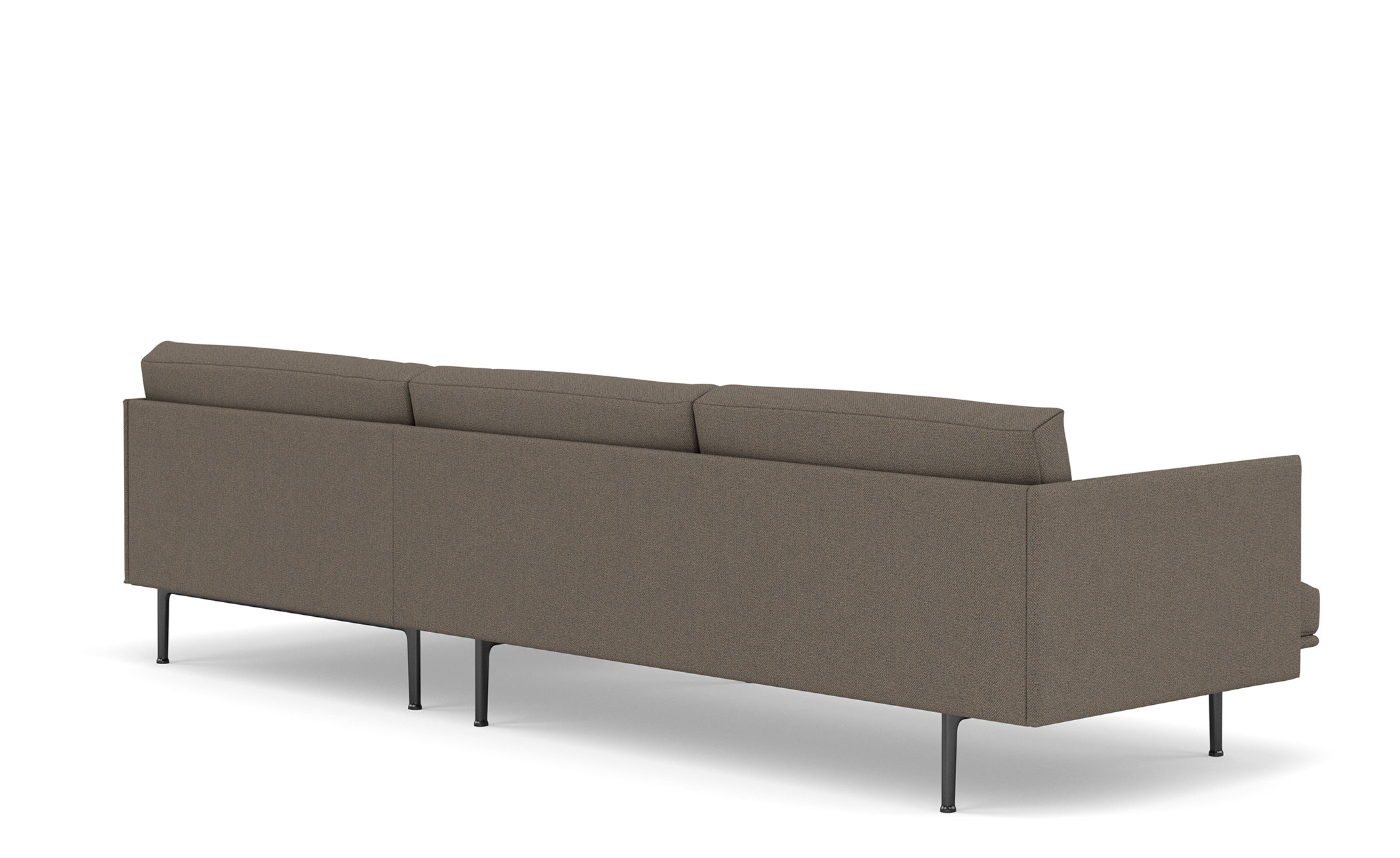 outline sofa with chaise longue