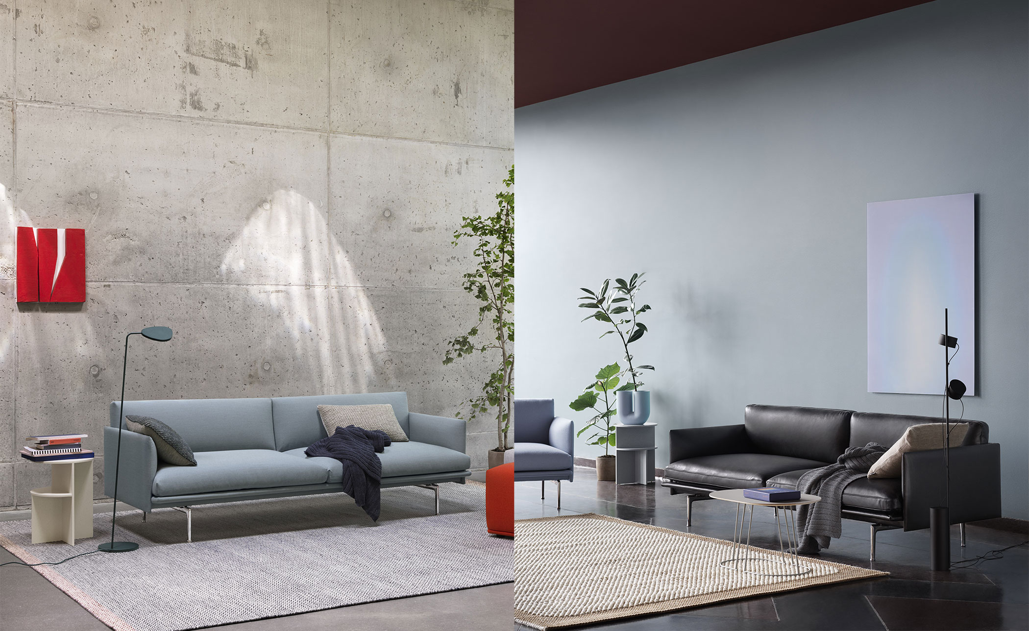 outline studio 86.5" sofa