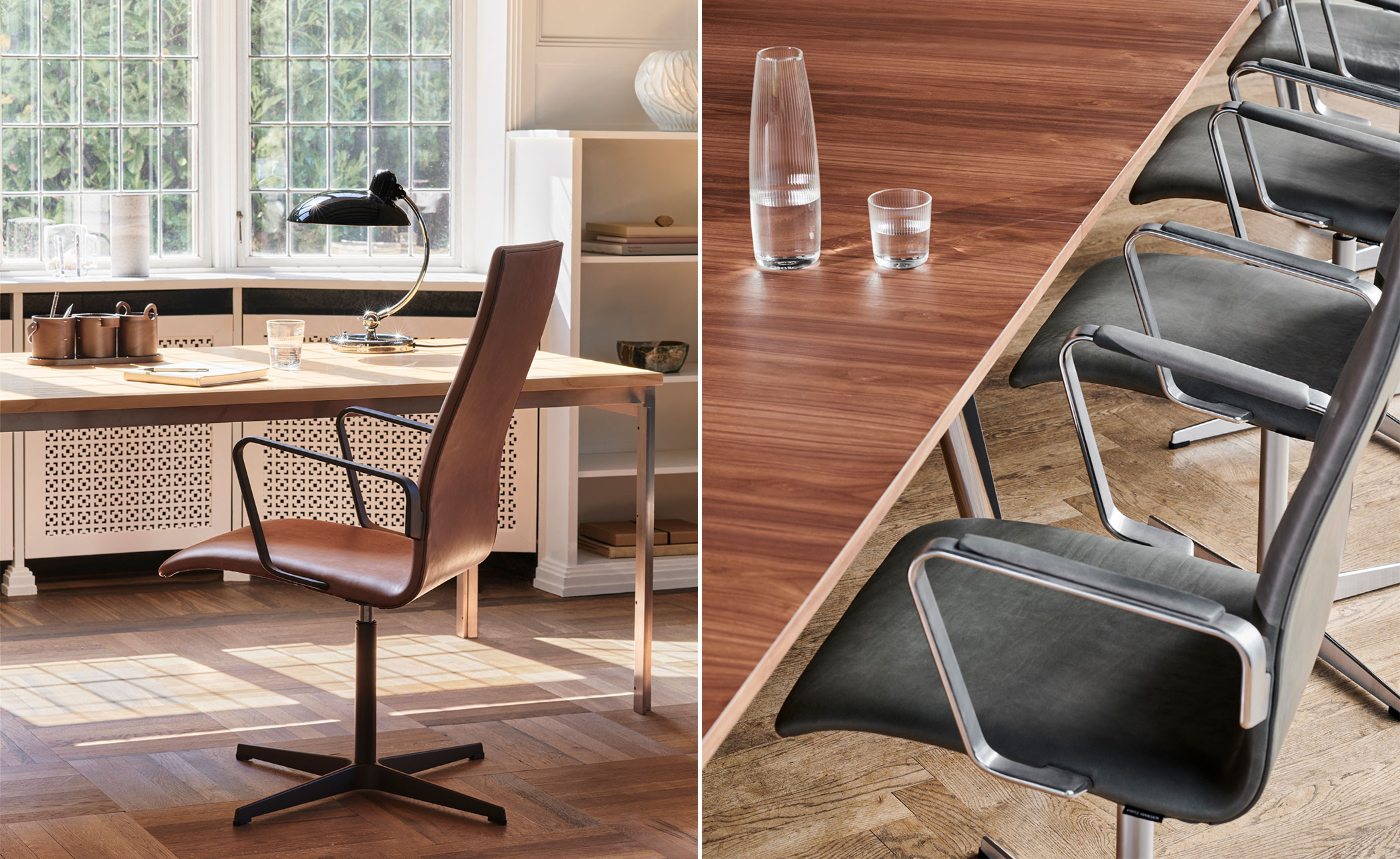 Oxford™ Medium Back Chair with 4-star base