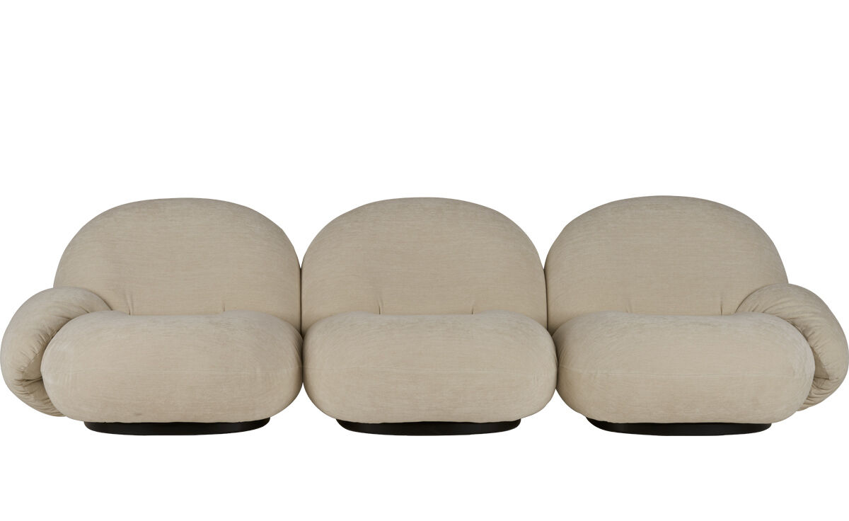 pacha 3 seat sofa with armrests