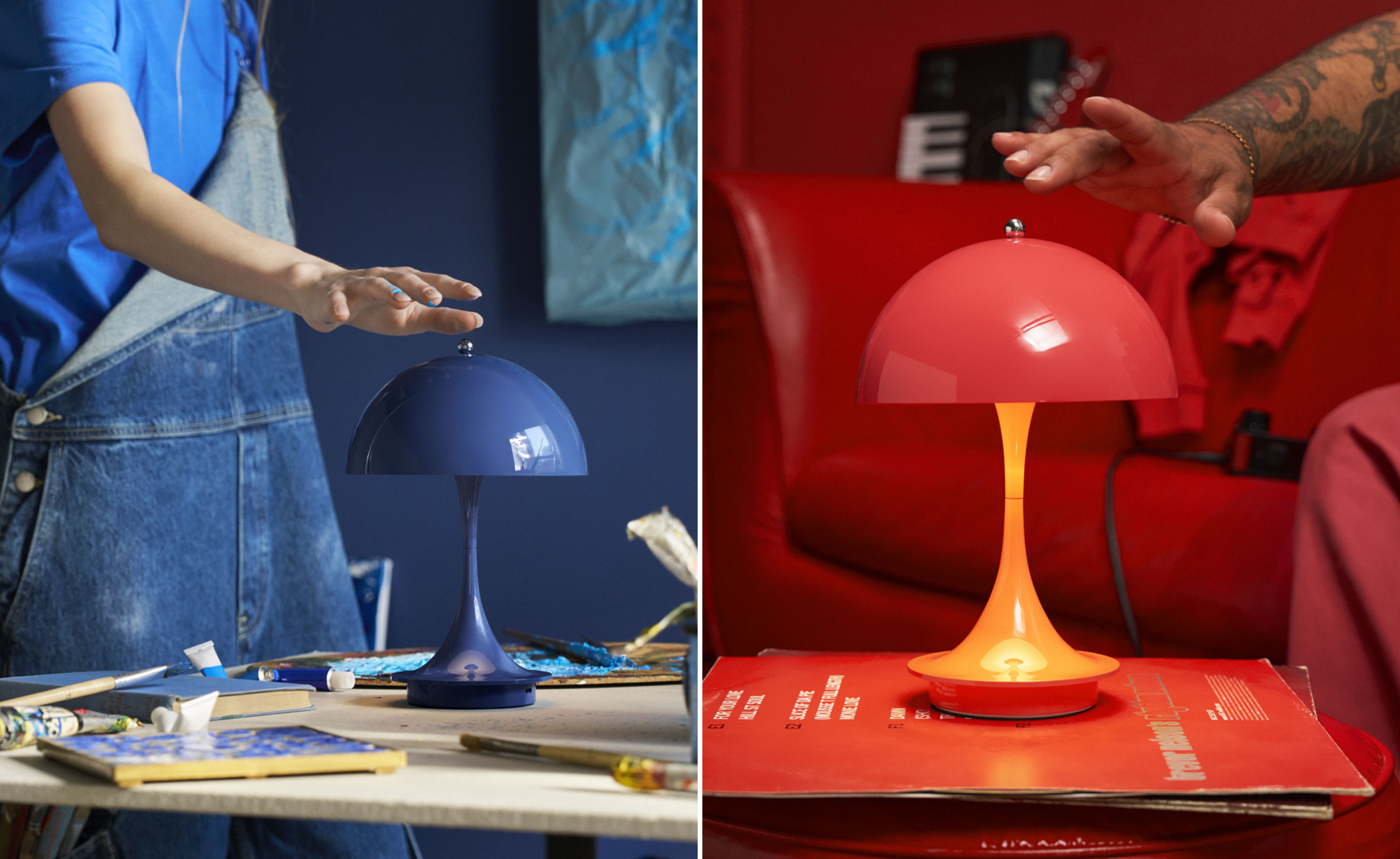 Panthella 160 Portable Table Lamp