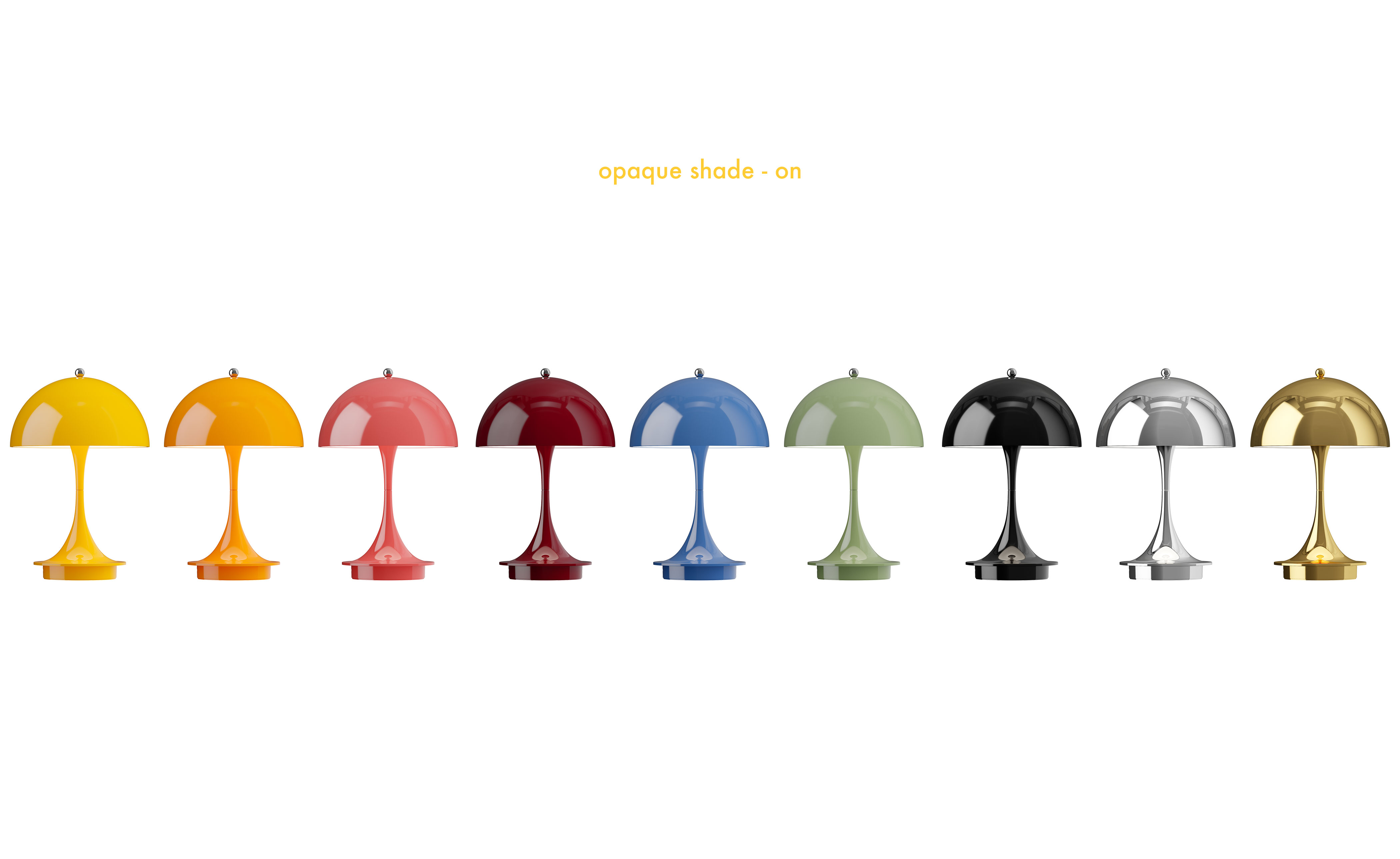 Panthella 160 Portable Table Lamp