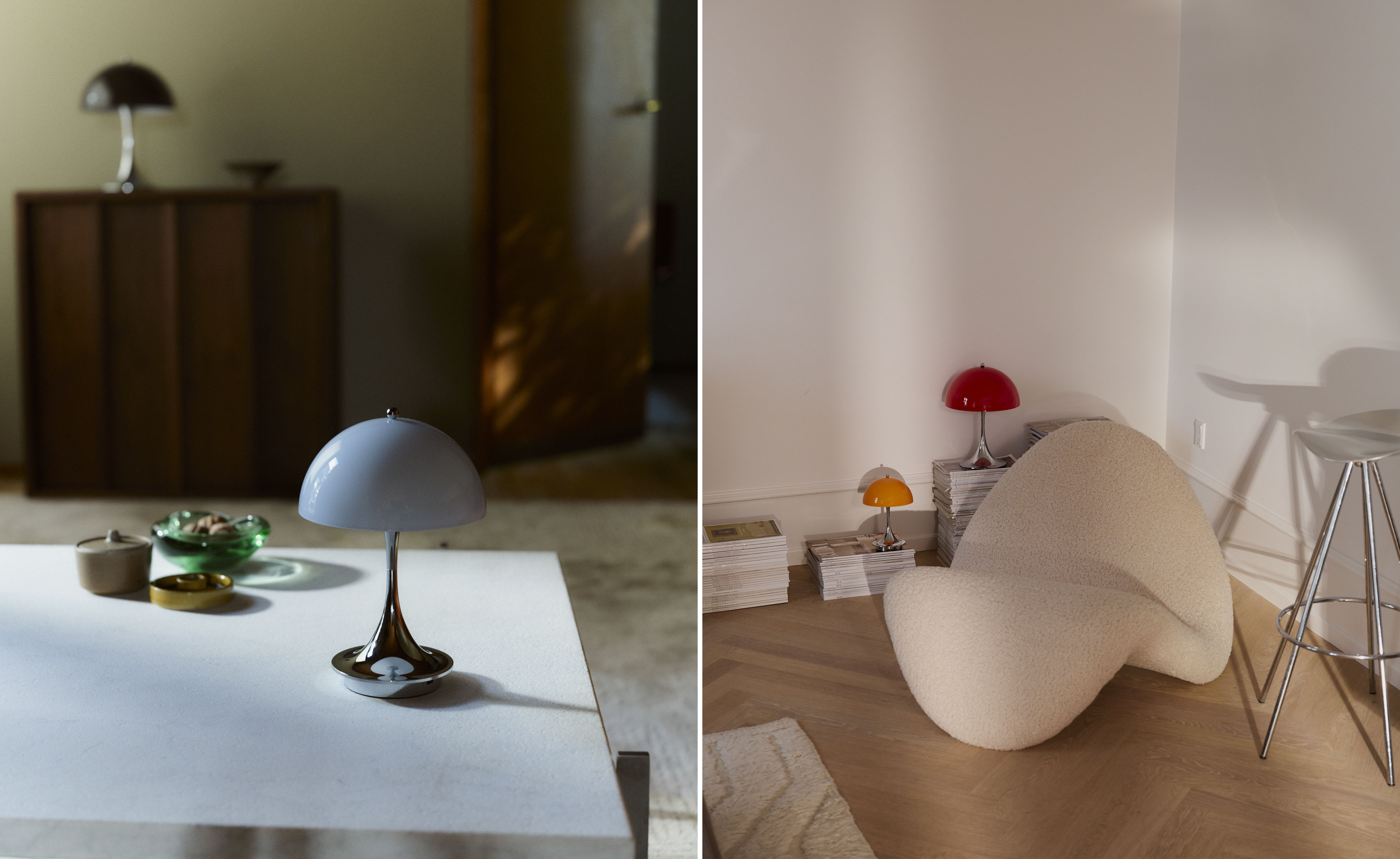 Panthella 160 Portable Table Lamp