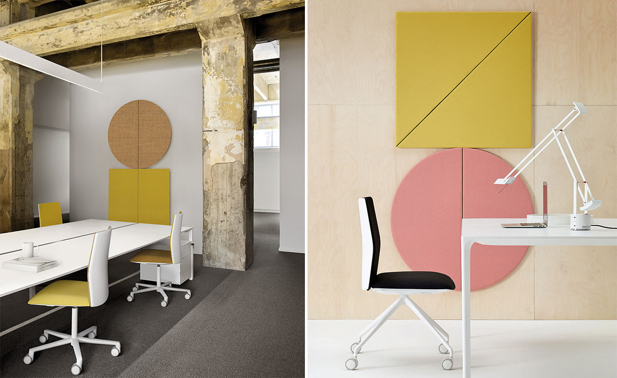 parentesit round modular acoustic panel