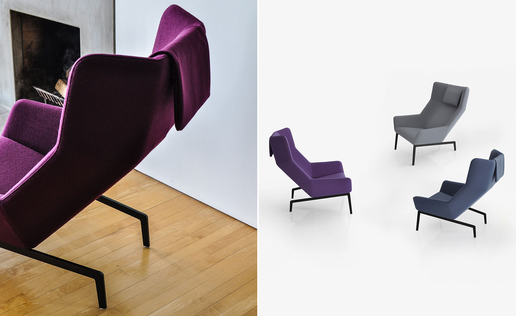park lounge chair & ottoman