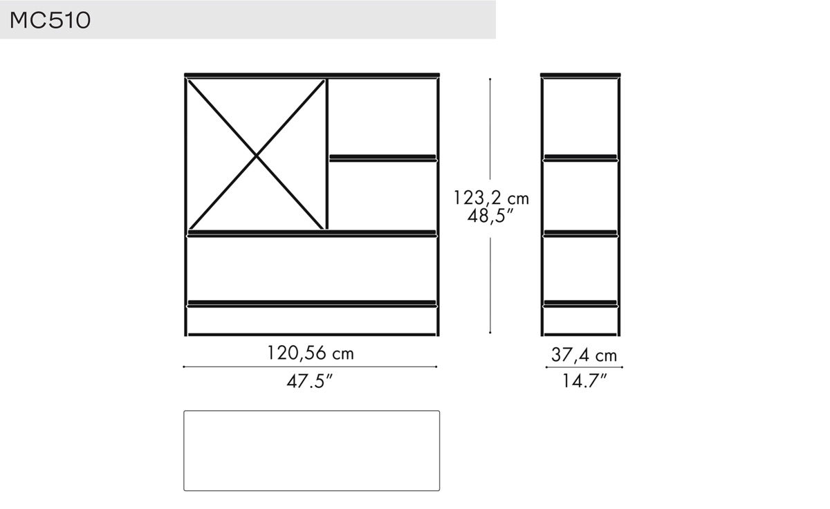 paul mccobb planner™ shelving mc510
