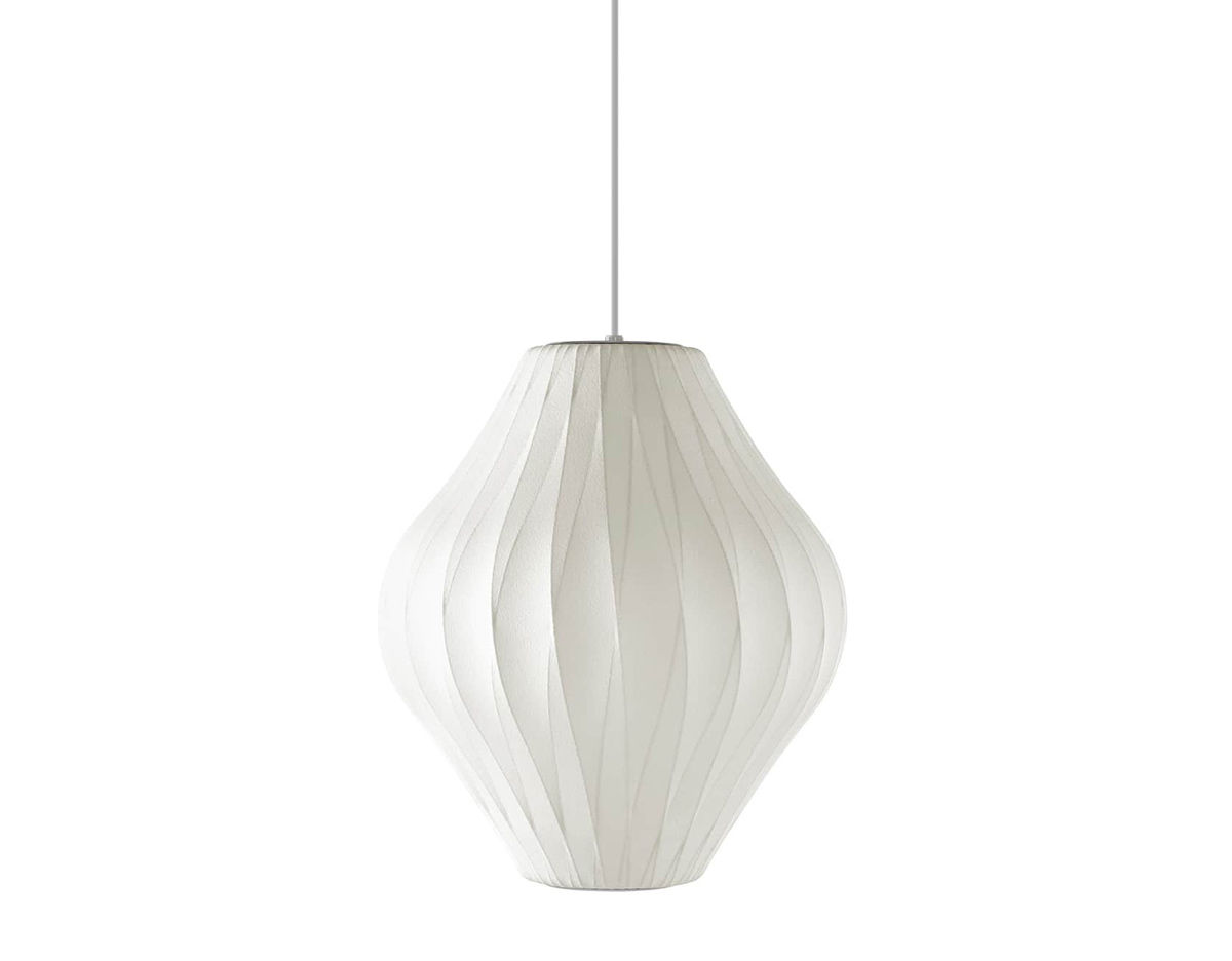 nelson™ bubble lamp crisscross pear