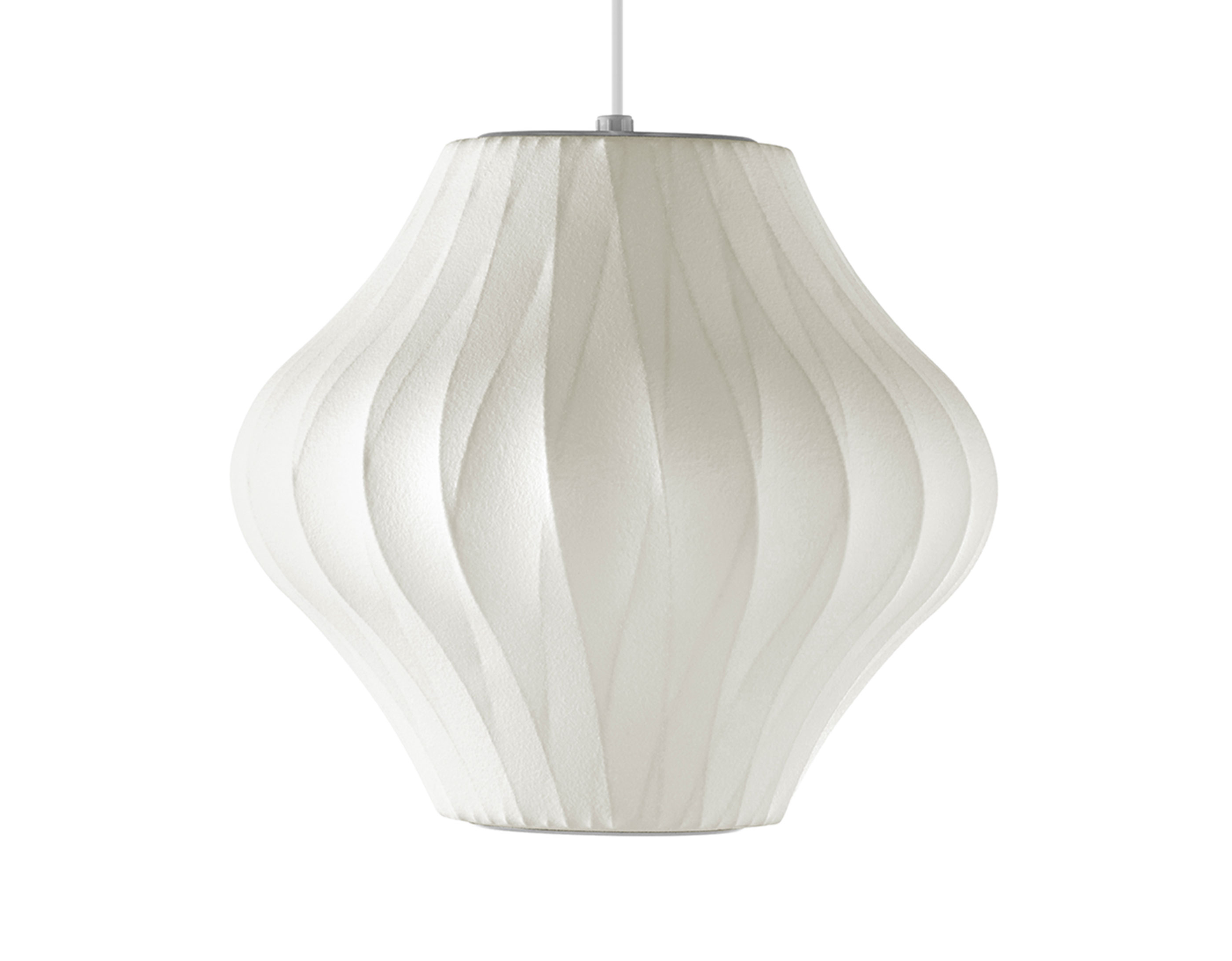 nelson bubble lamp crisscross pear