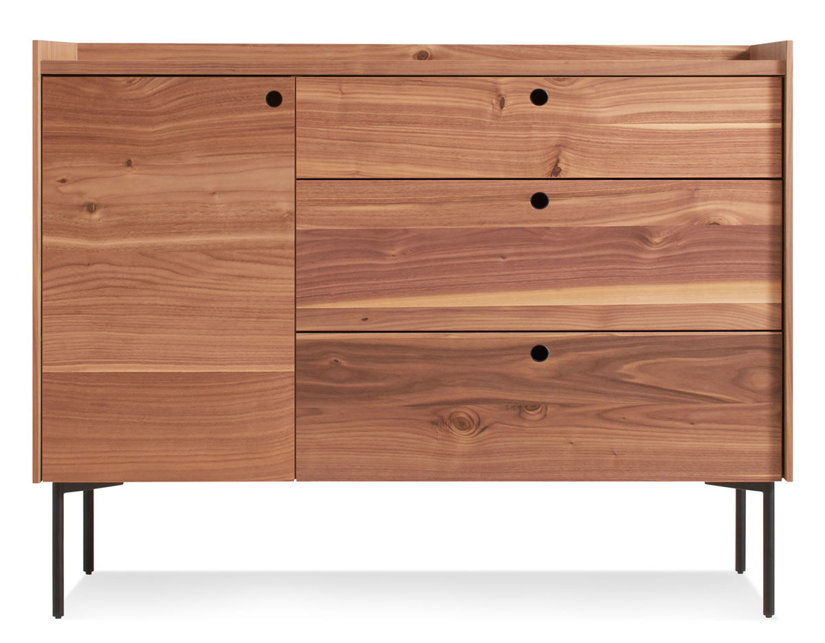 peek 1 door / 3 drawer credenza