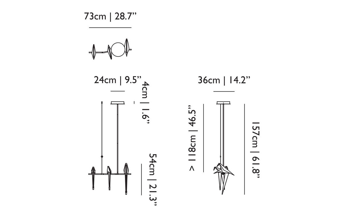 perch light branch small