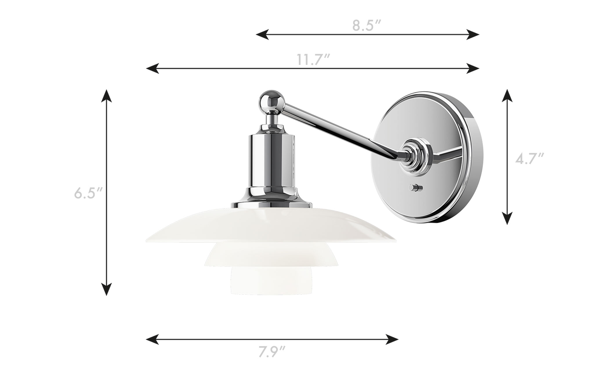 PH 2/1 Wall Lamp