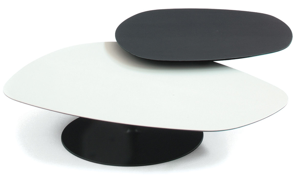 phoenix coffee table with metal base