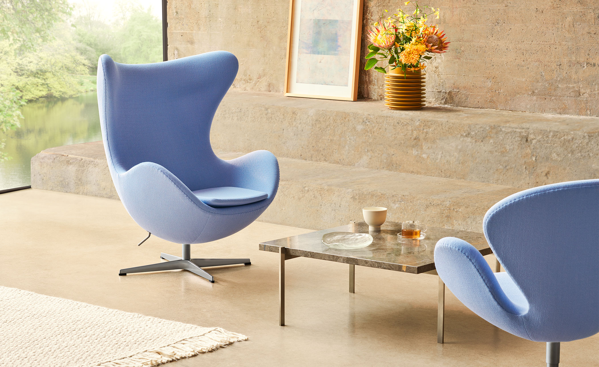 poul kjaerholm pk61 coffee table