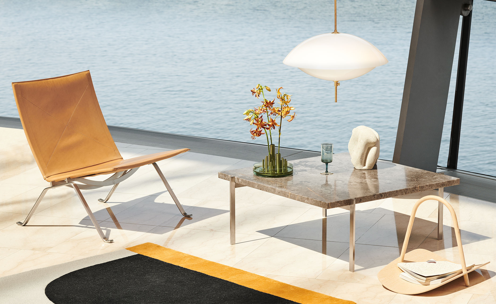 poul kjaerholm pk61 coffee table
