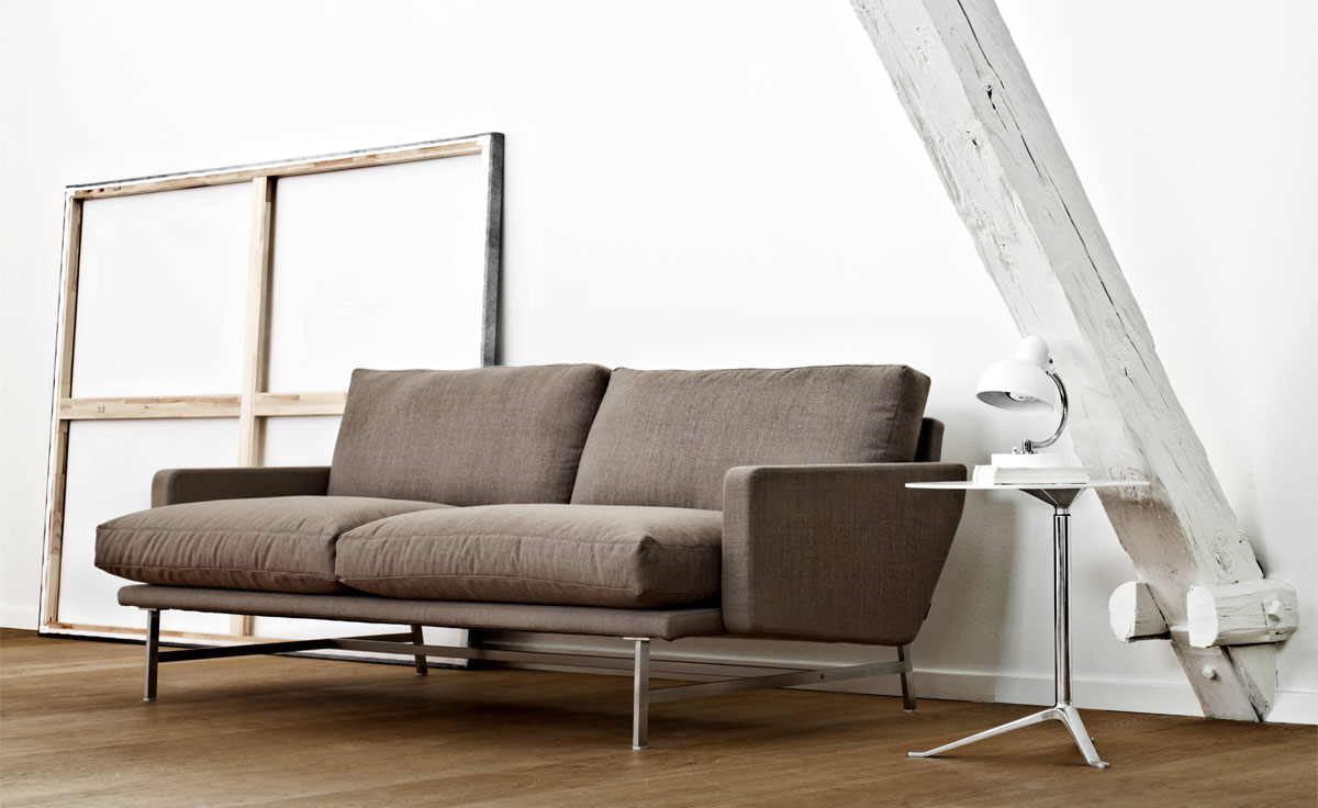 lissoni pl112 2 seat sofa