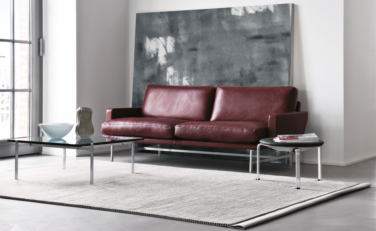 lissoni pl112 2 seat sofa