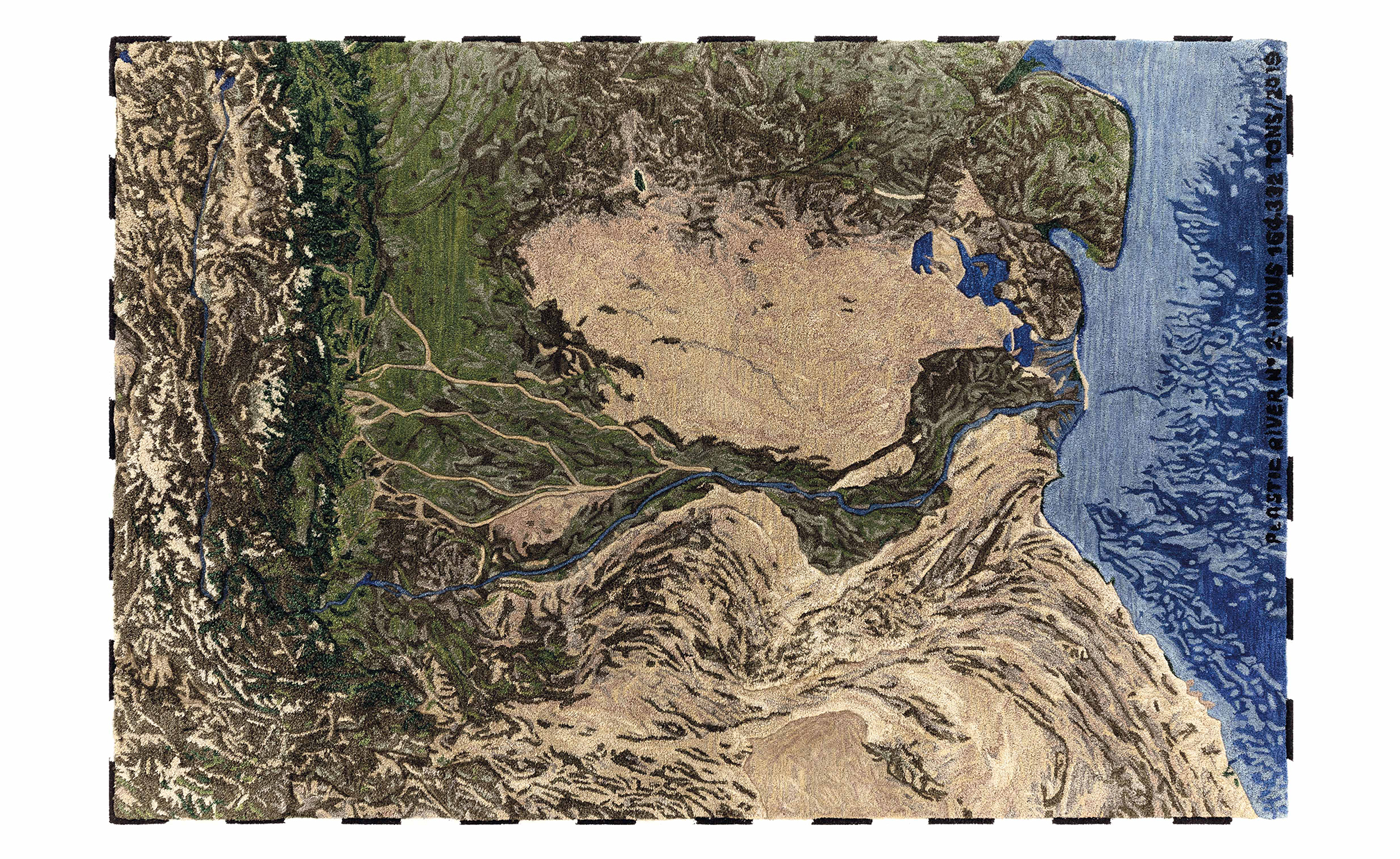Plastic Rivers Rug