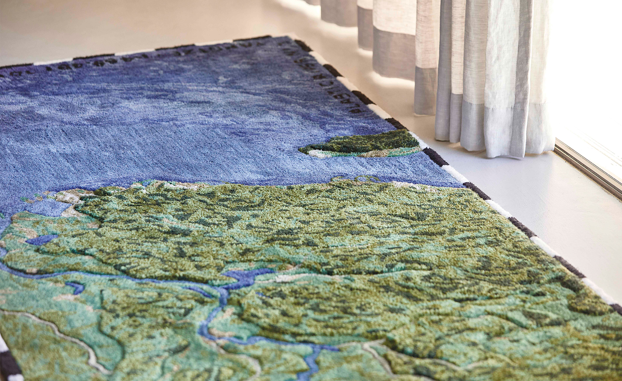 Plastic Rivers Rug