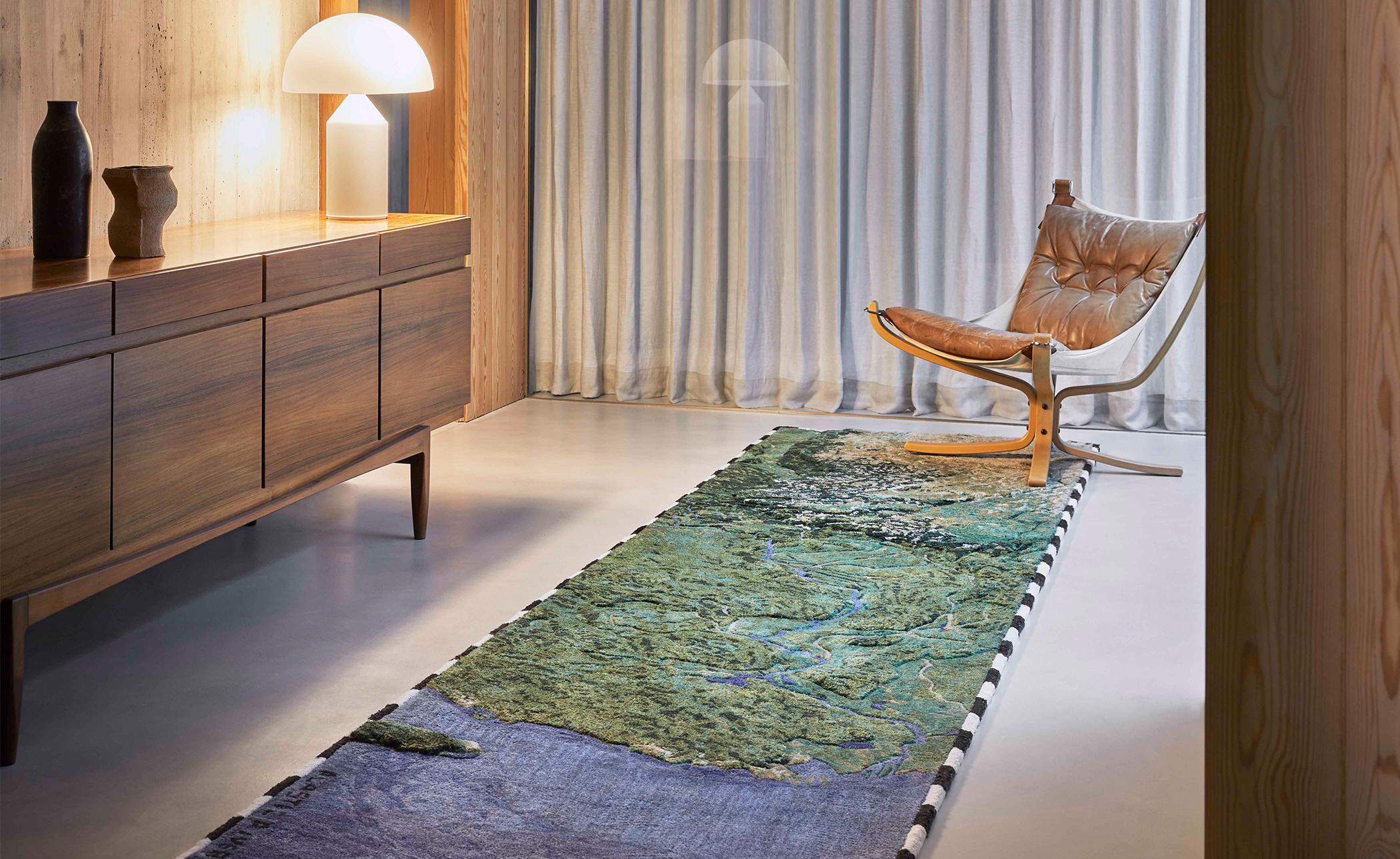 Plastic Rivers Rug