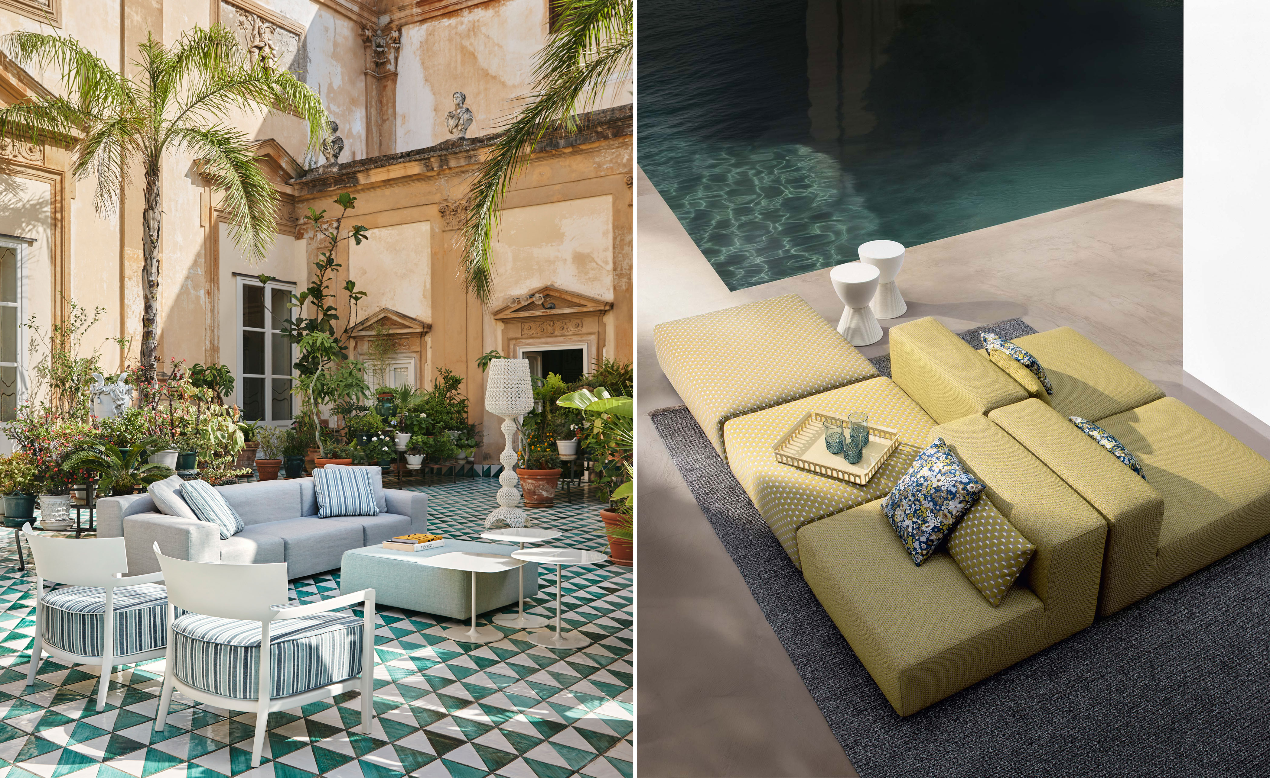 Plastics Outdoor Pouf
