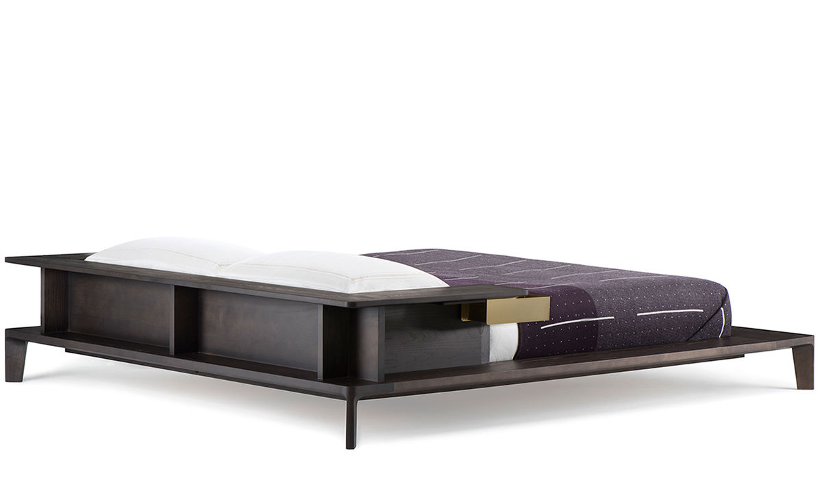 platform queen bed 758aq
