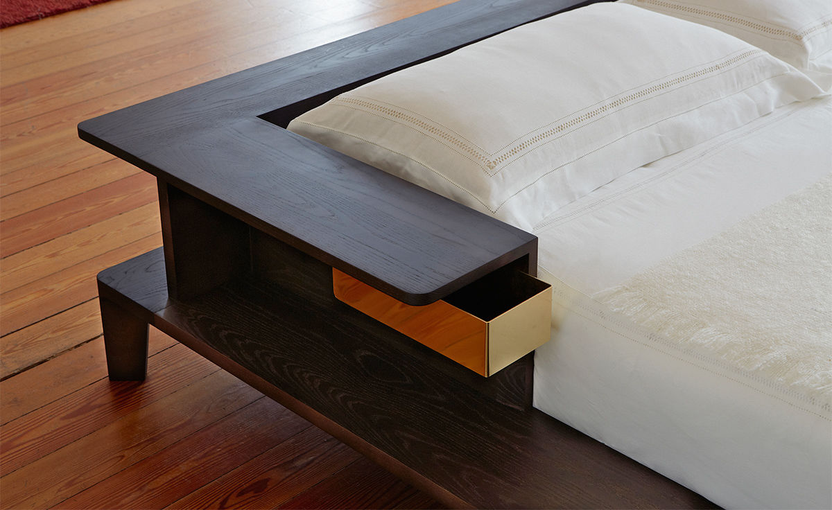 platform queen bed 758aq