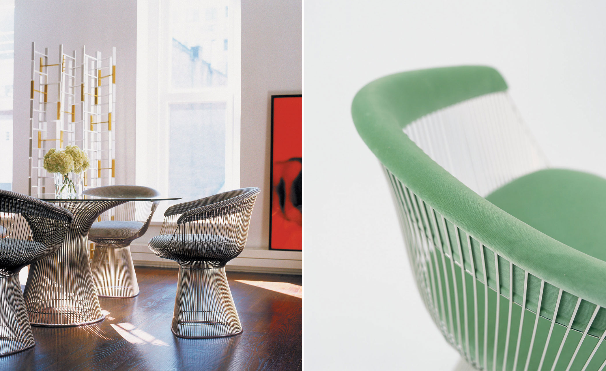 platner arm chair