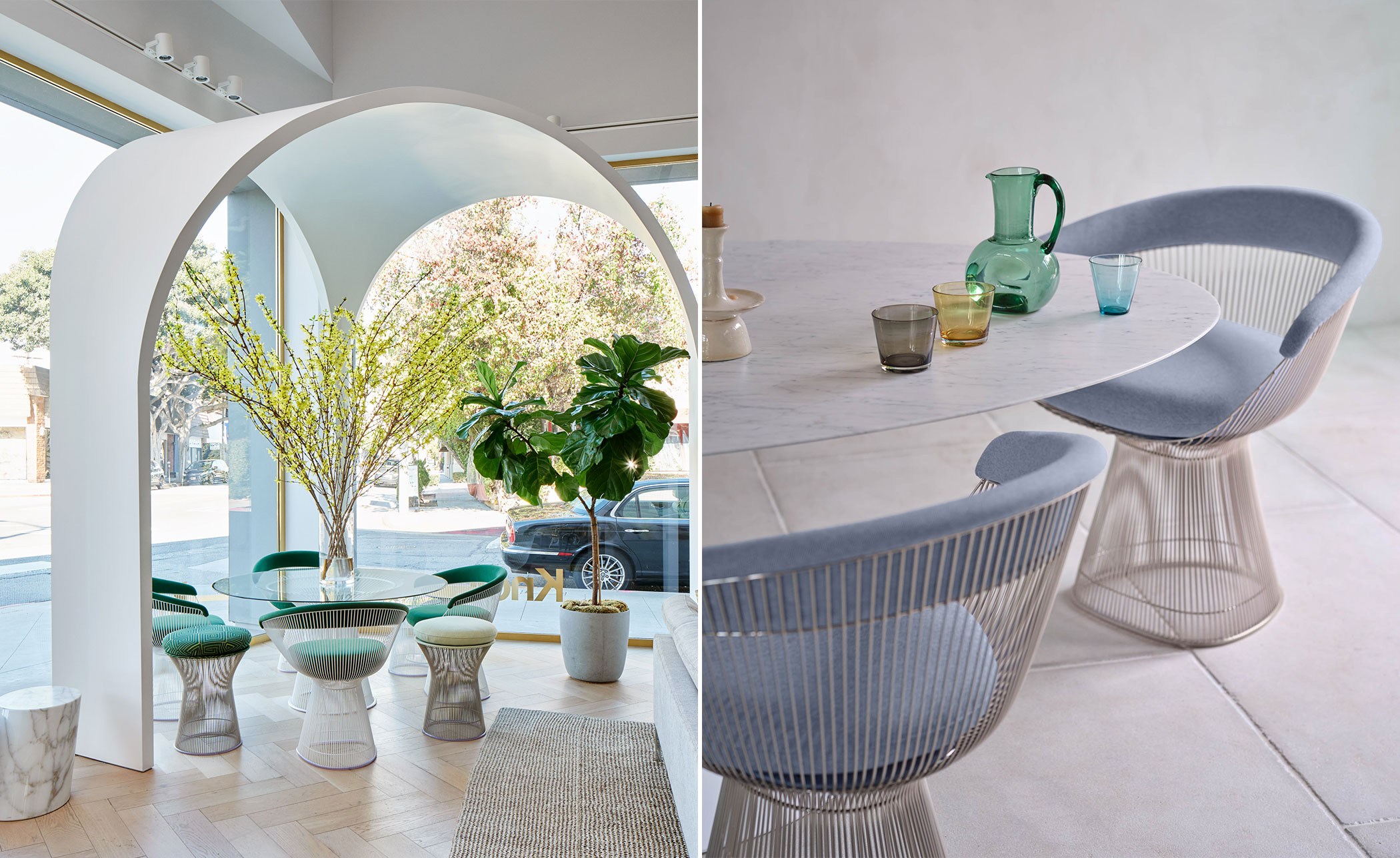 platner arm chair