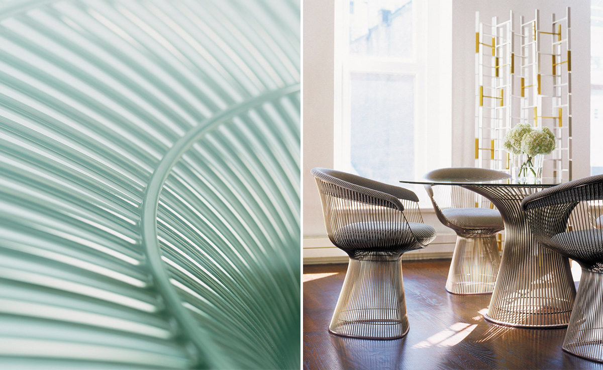 platner bronze dining table