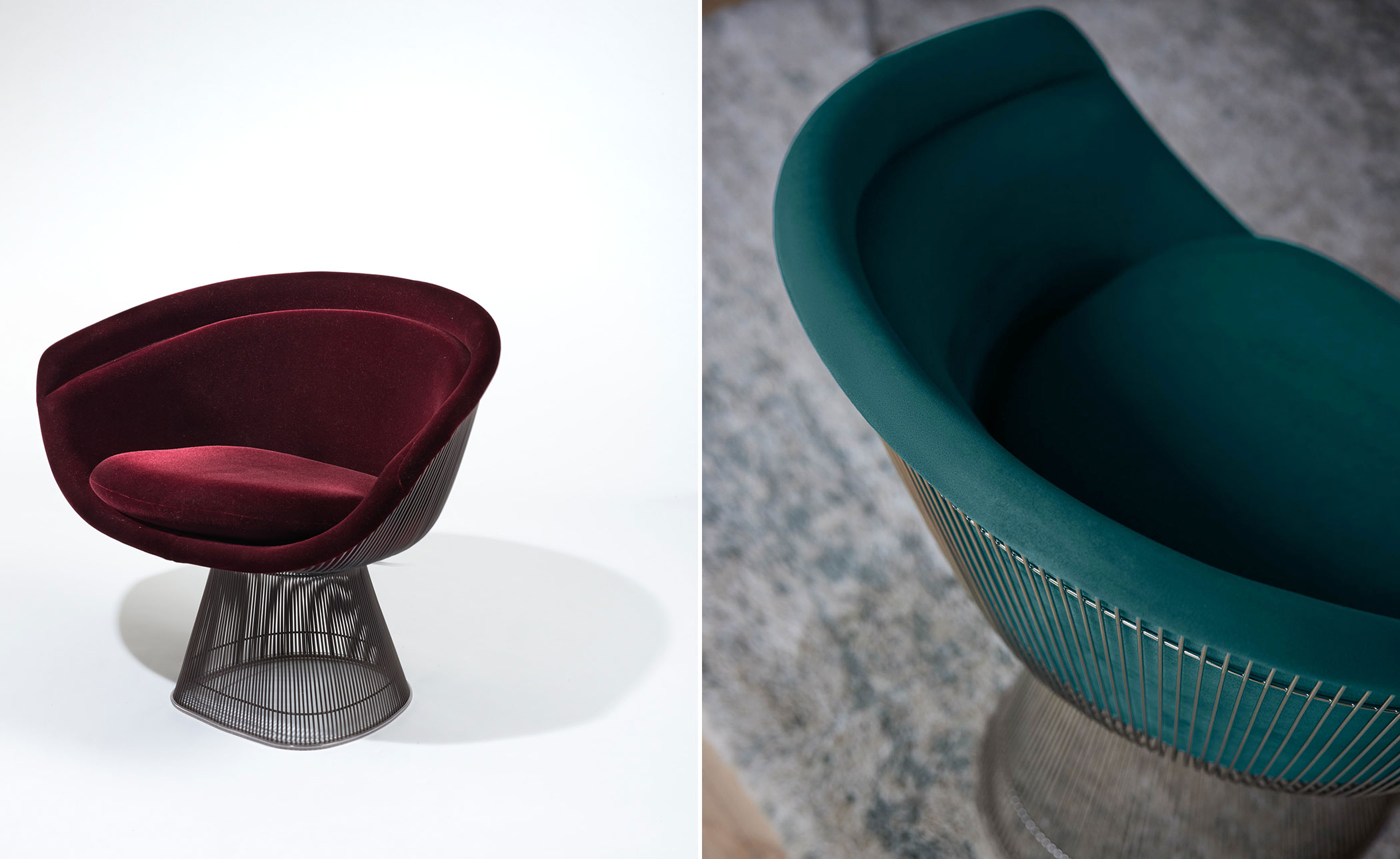 platner lounge chair
