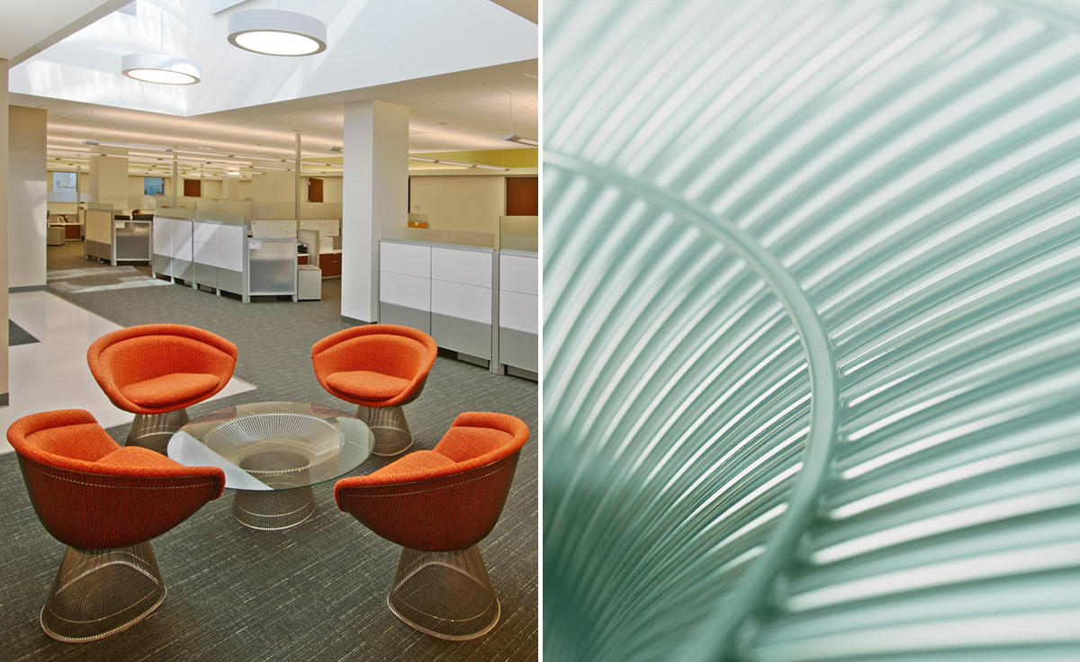 platner nickel coffee table 42.25" dia.