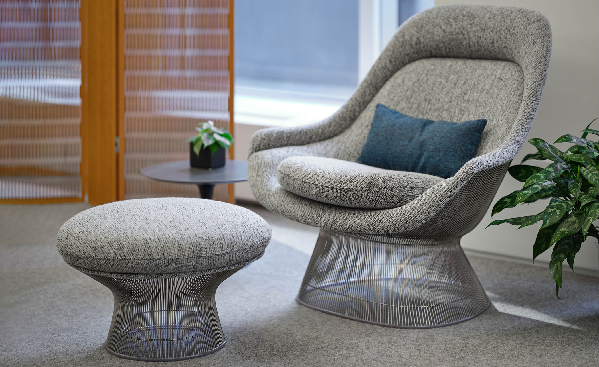 platner ottoman