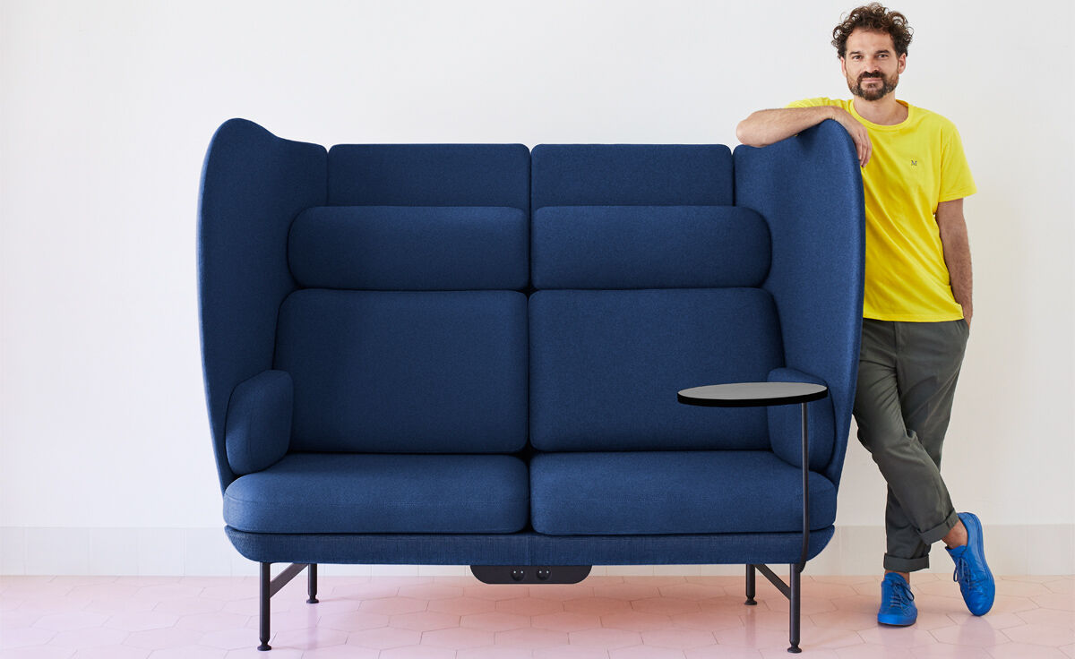 plenum two seat sofa
