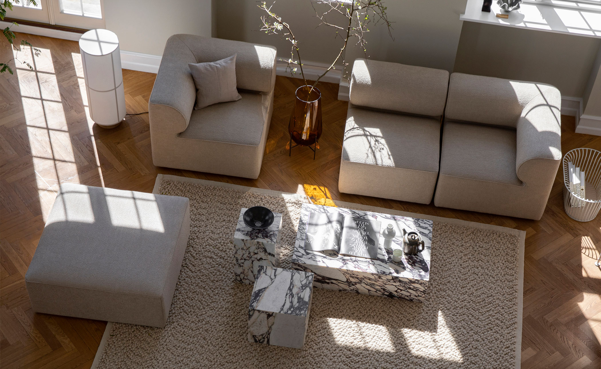 Plinth Low Coffee Table