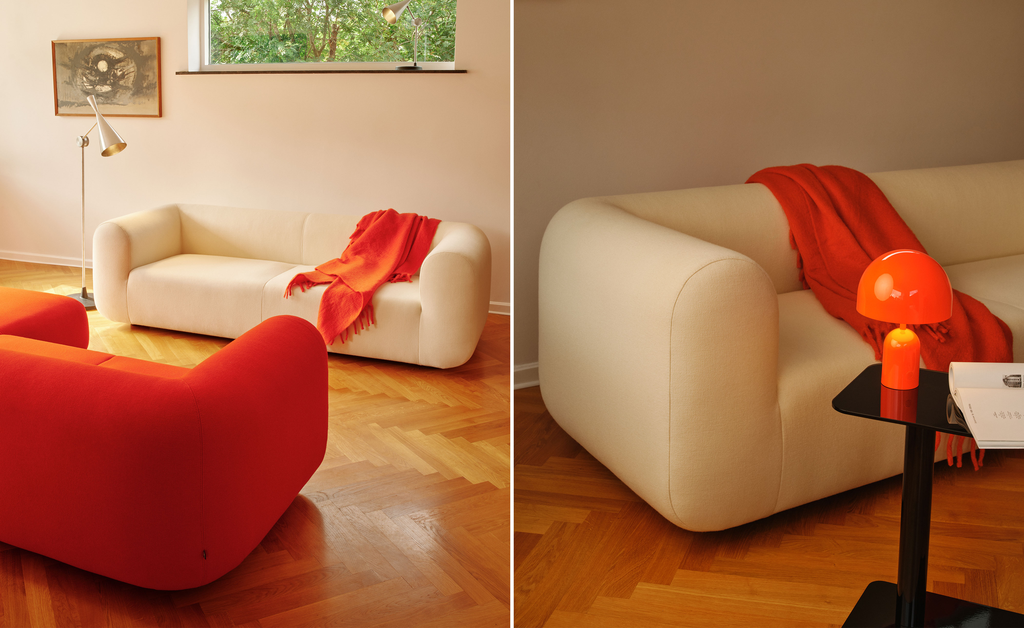 Plump 3 Seater Sofa