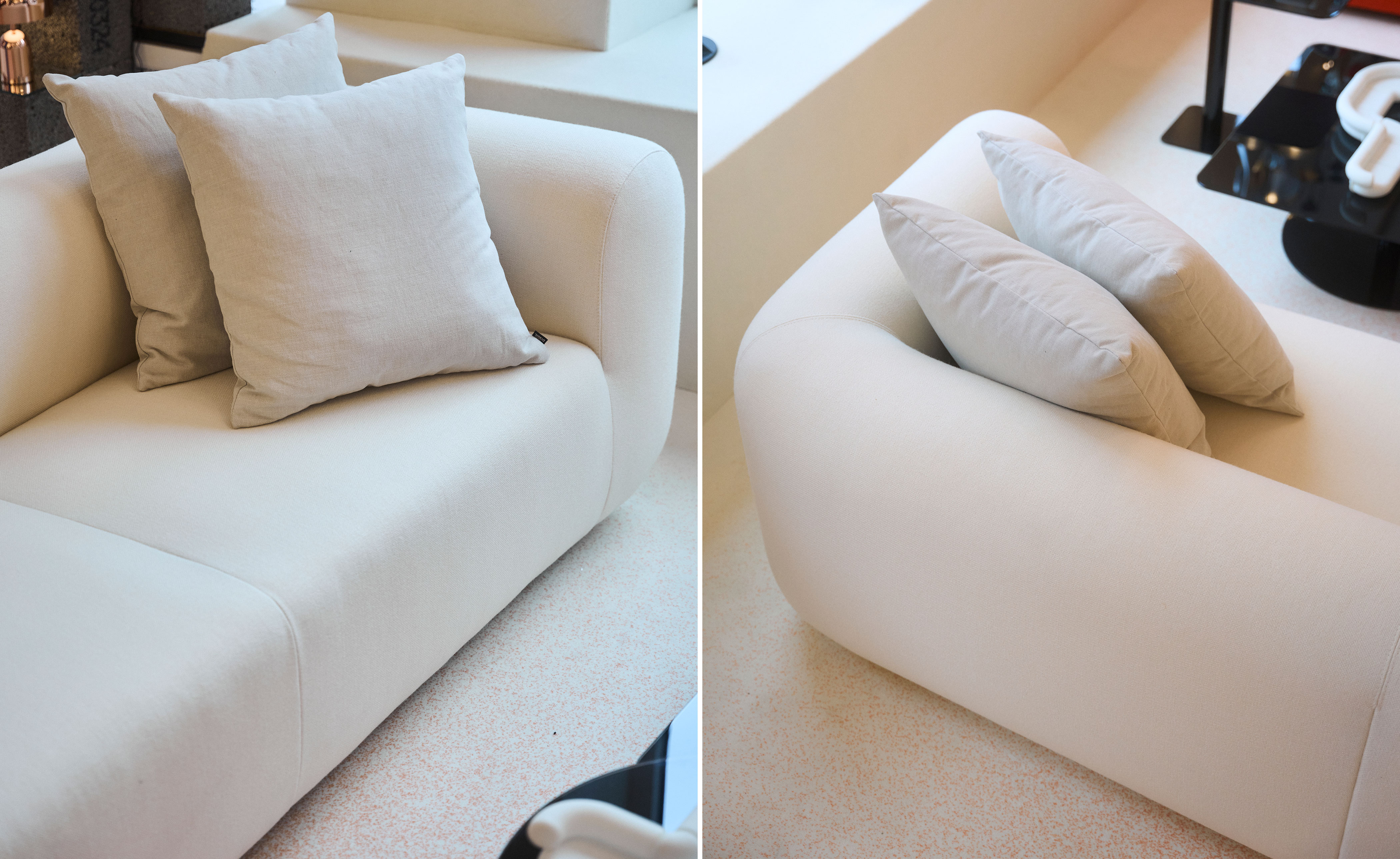 Plump Sofa with Chaise