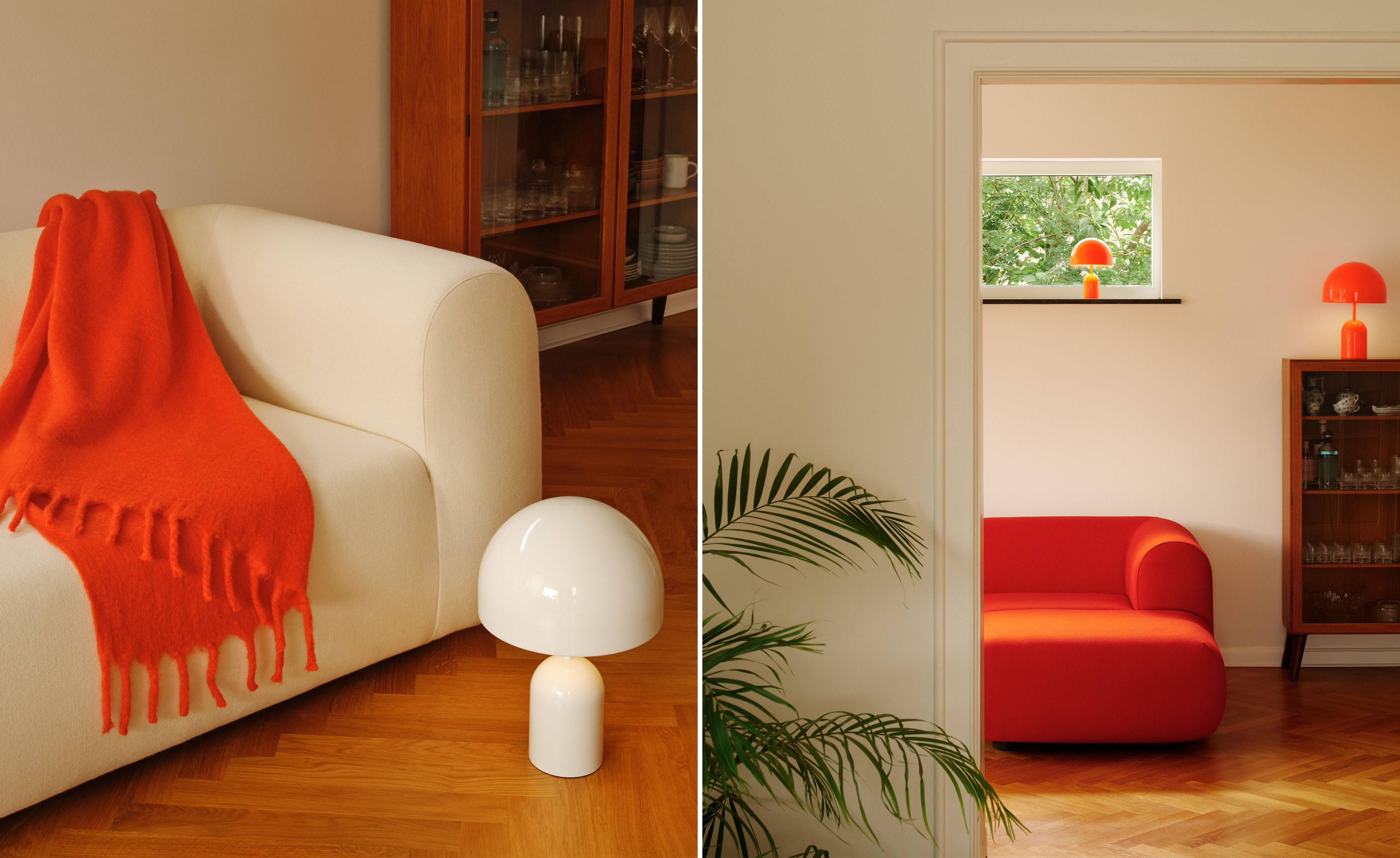 Plump Sofa with Chaise