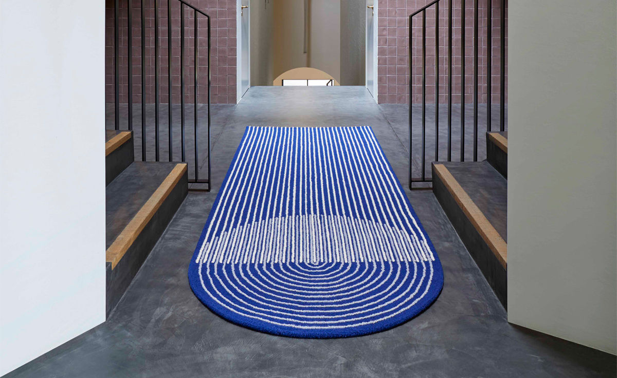 ply blue rug