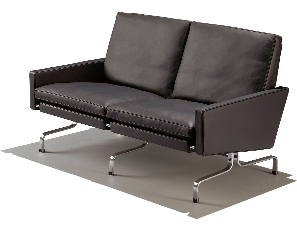 poul kjaerholm pk31 two seat sofa