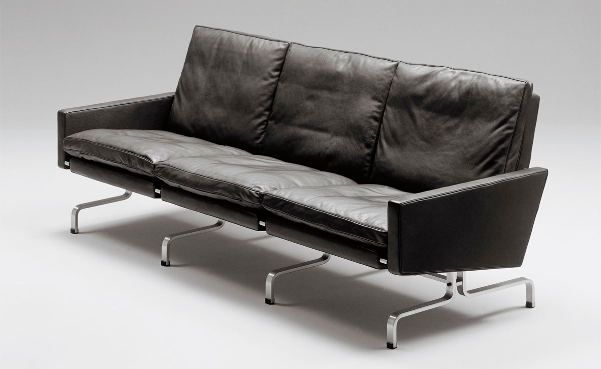 poul kjaerholm pk31 three seat sofa