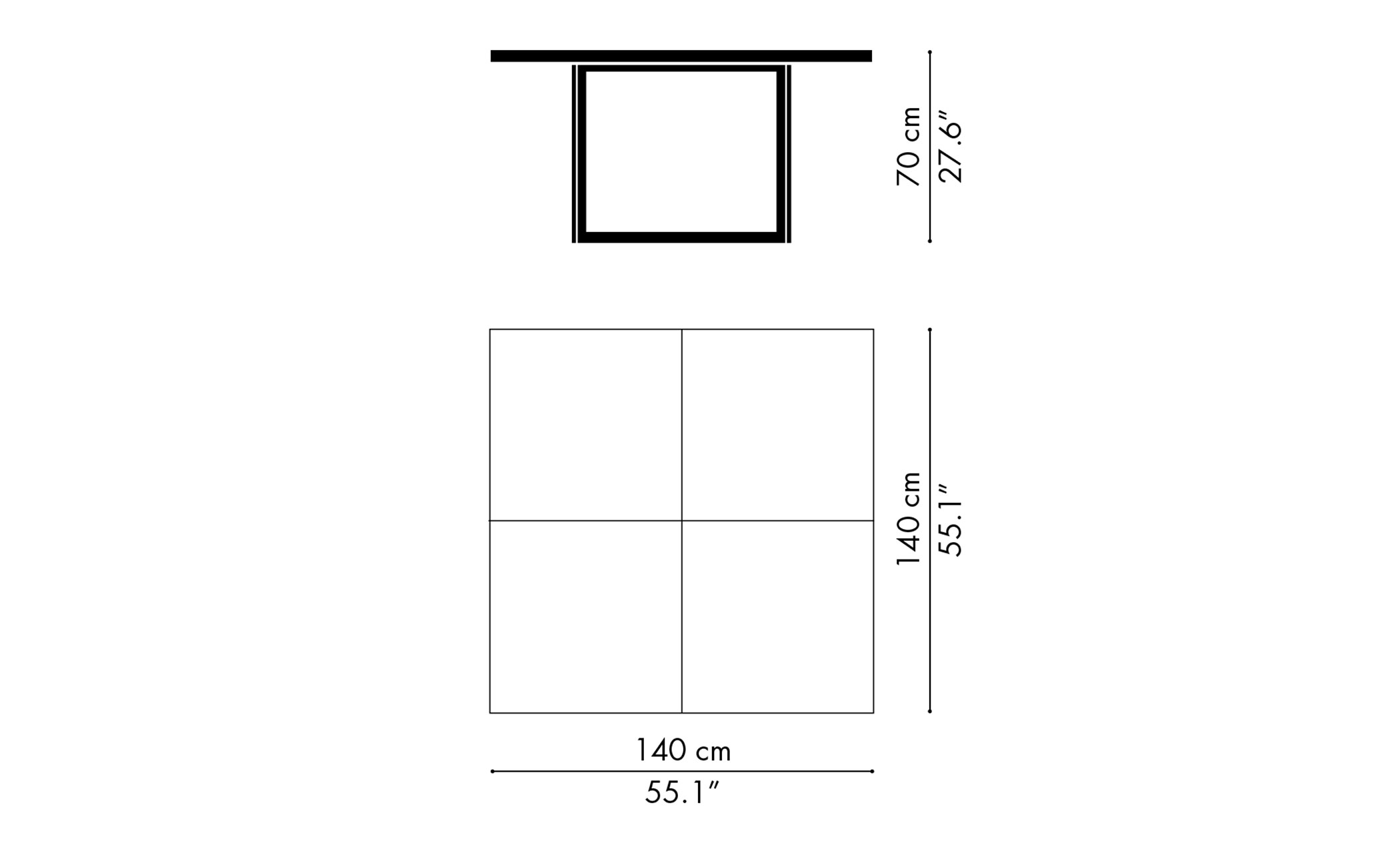 poul kjaerholm pk40™ table