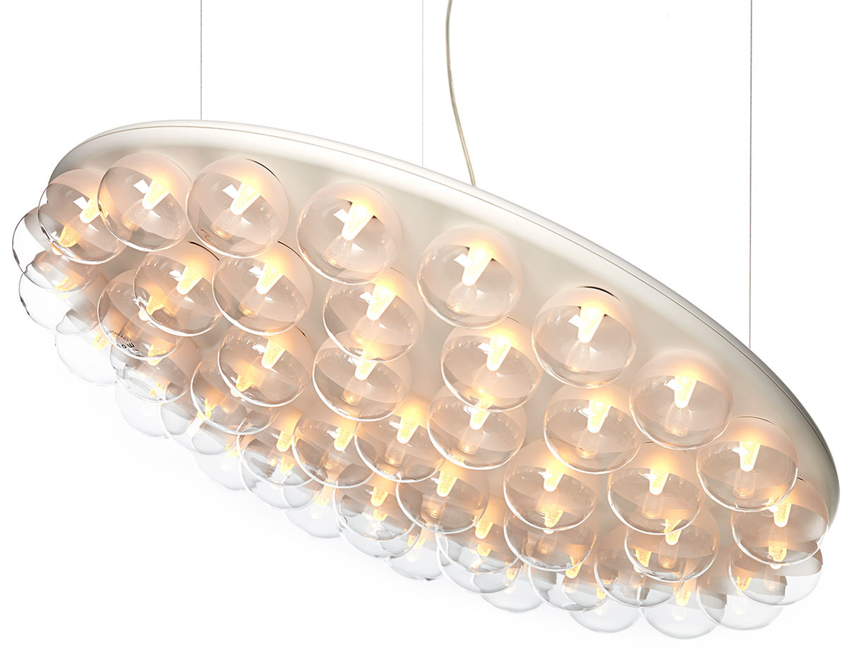 prop light round single suspension lamp
