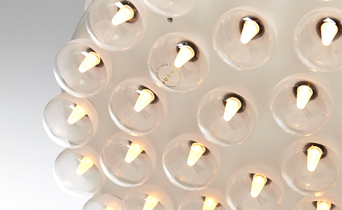 prop light round single suspension lamp