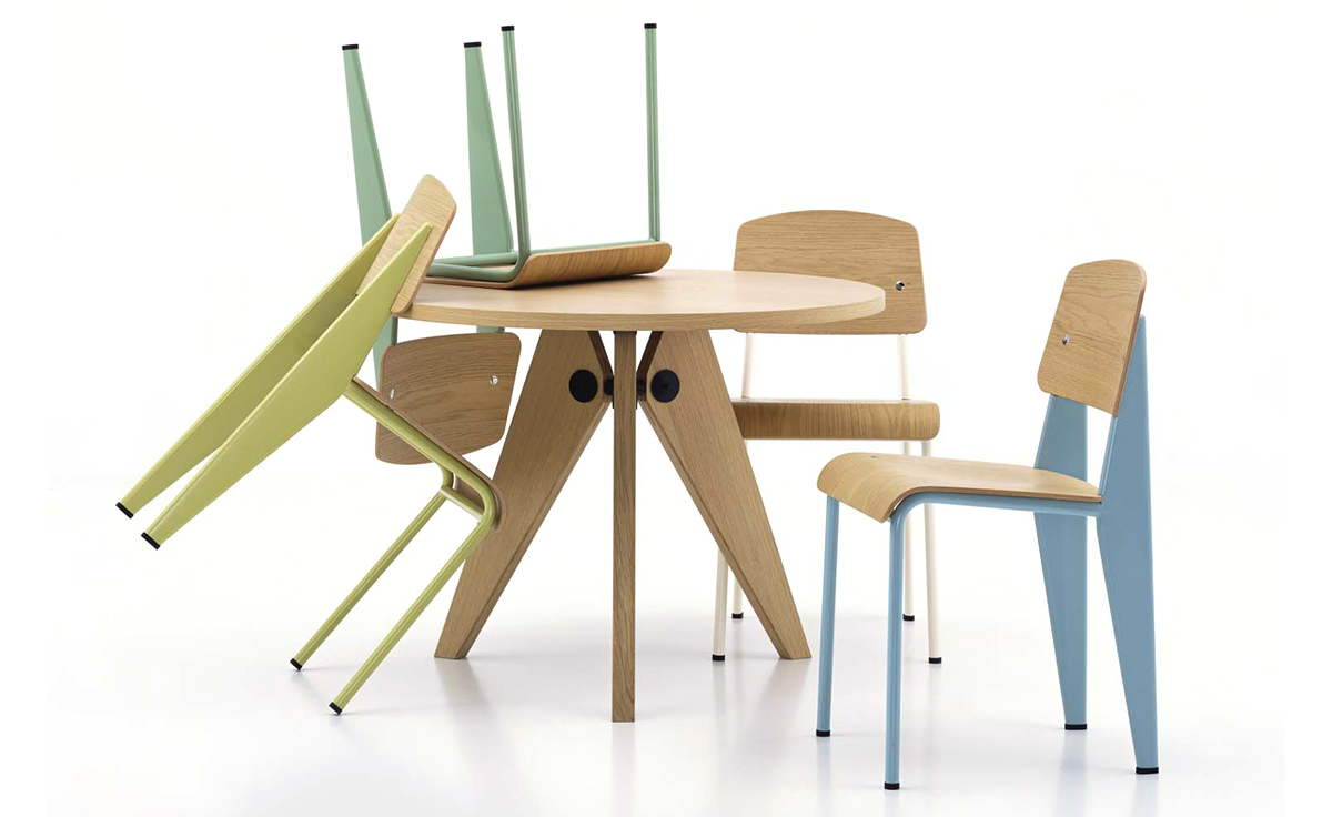 prouvé gueridon table