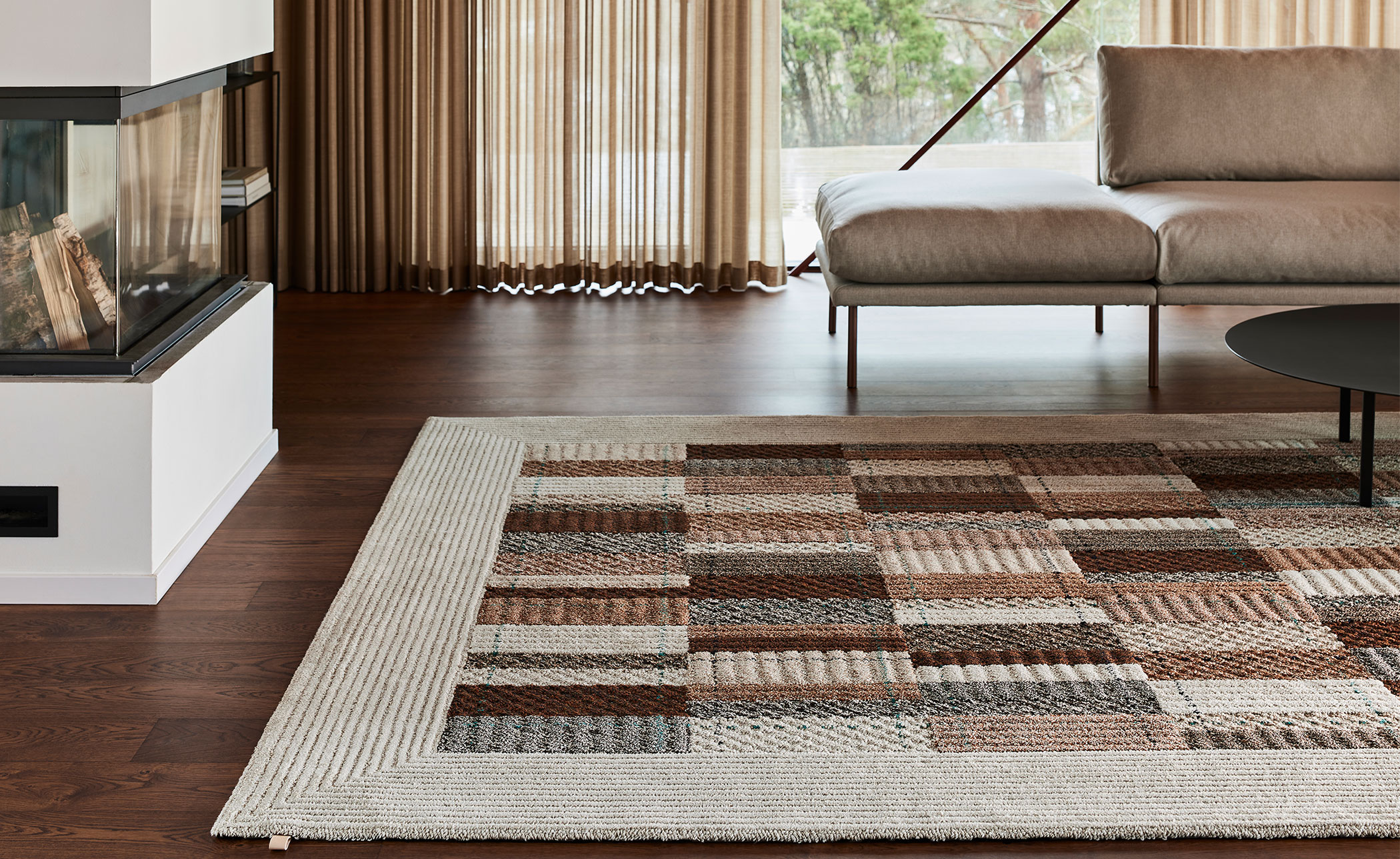 Quilt Tufted Rug
