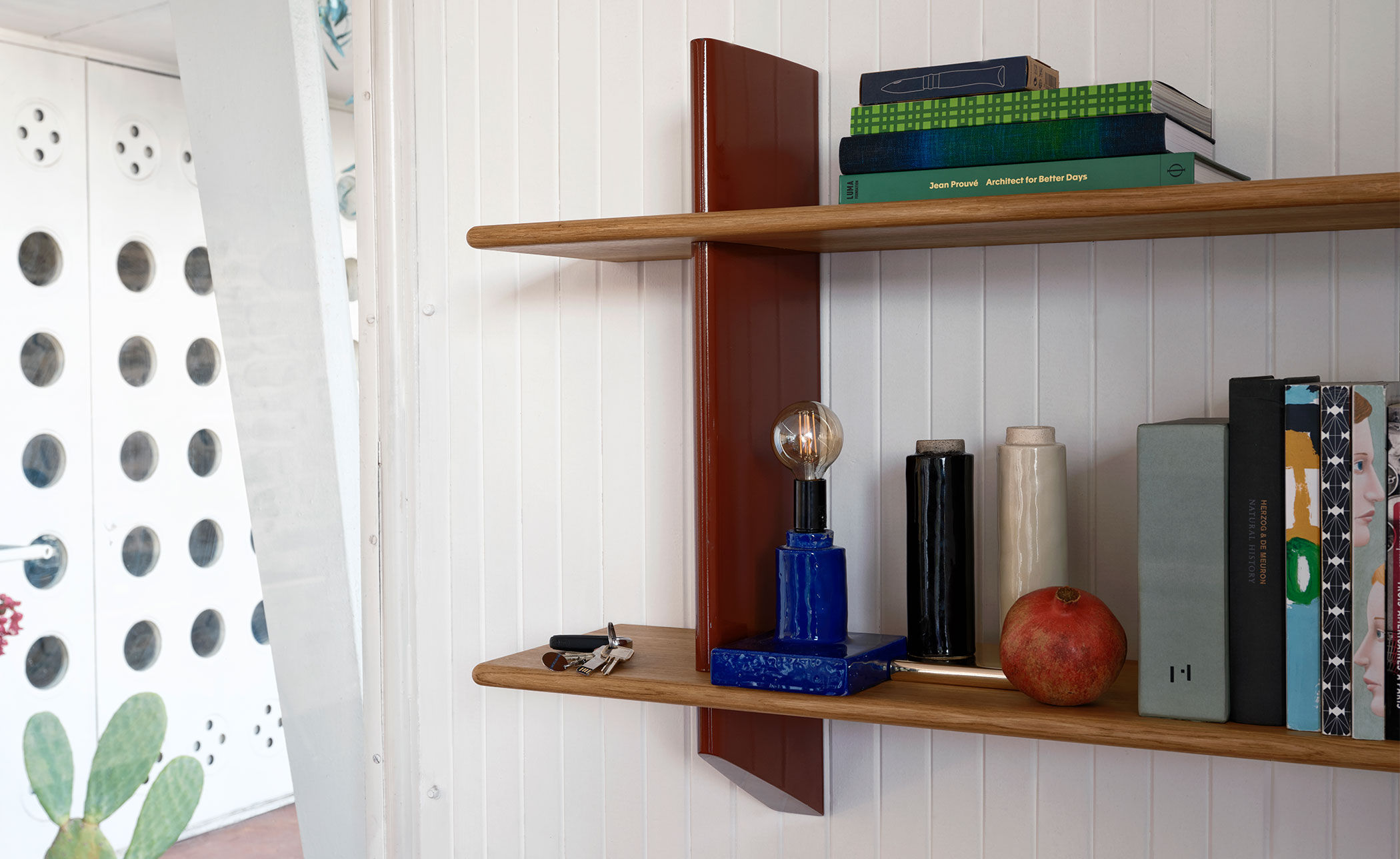 Prouvé Rayonnage Mural Shelving Unit