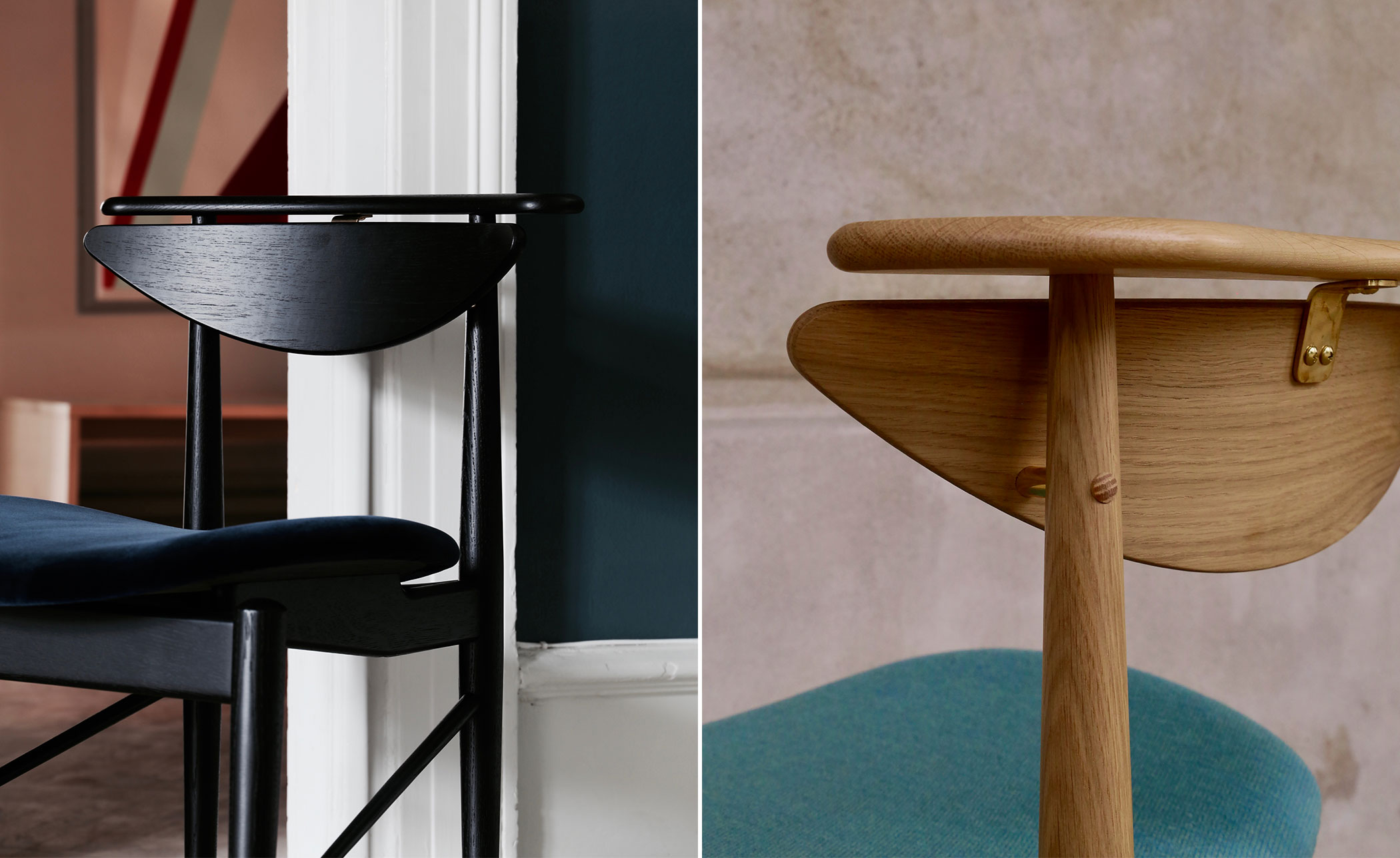 Reading Chair with upholstered seat