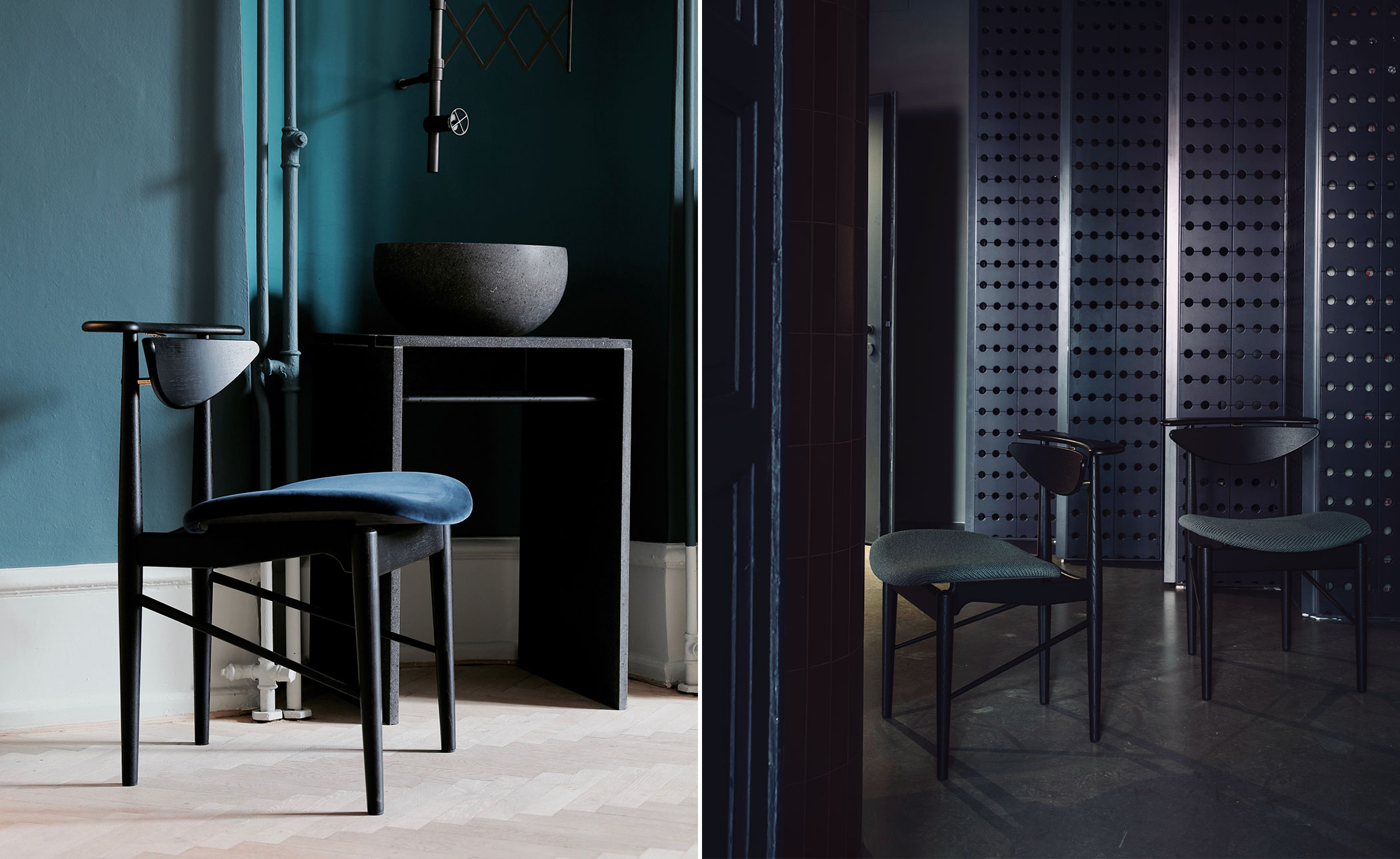 Reading Chair with upholstered seat