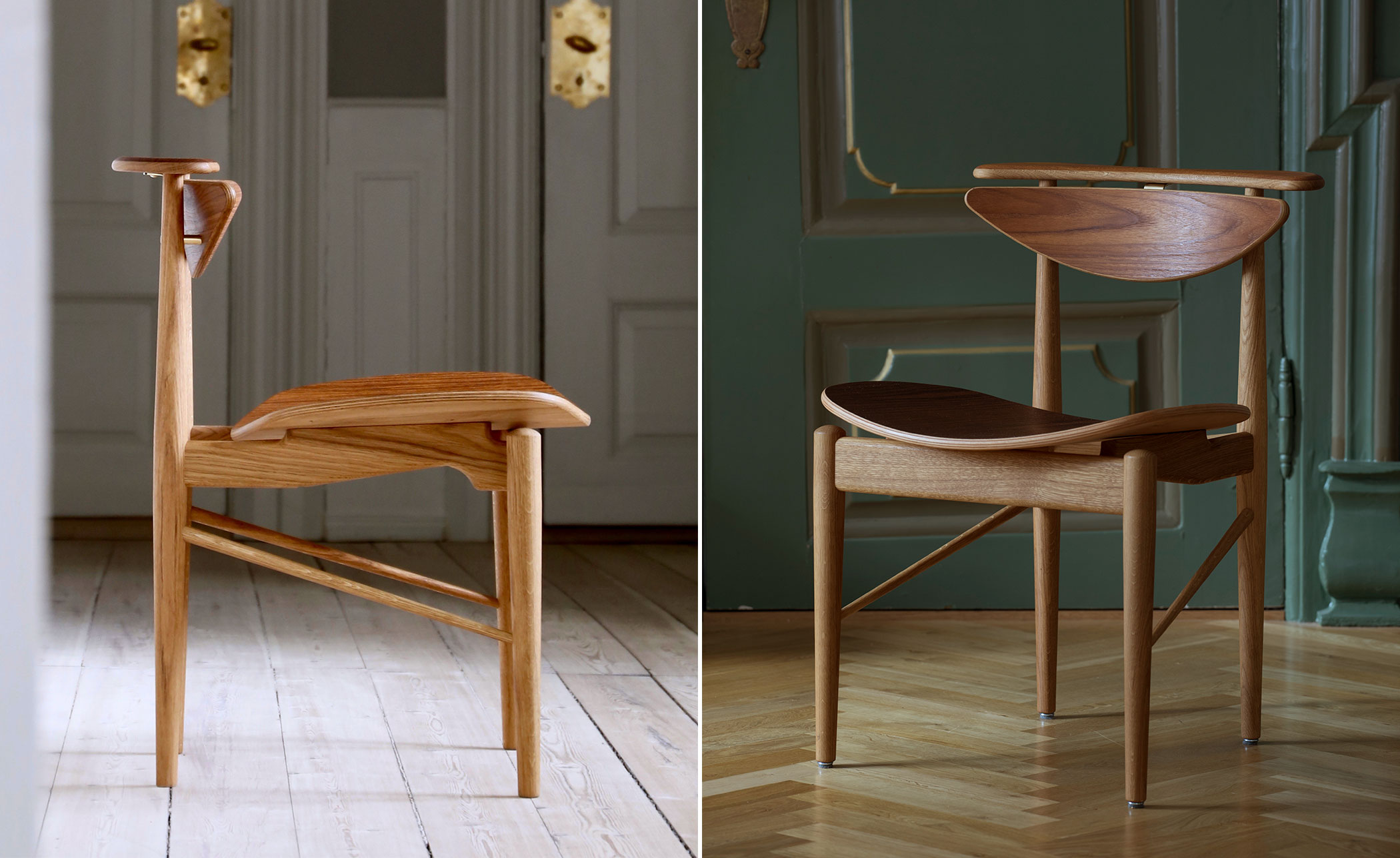Reading Chair with wood seat